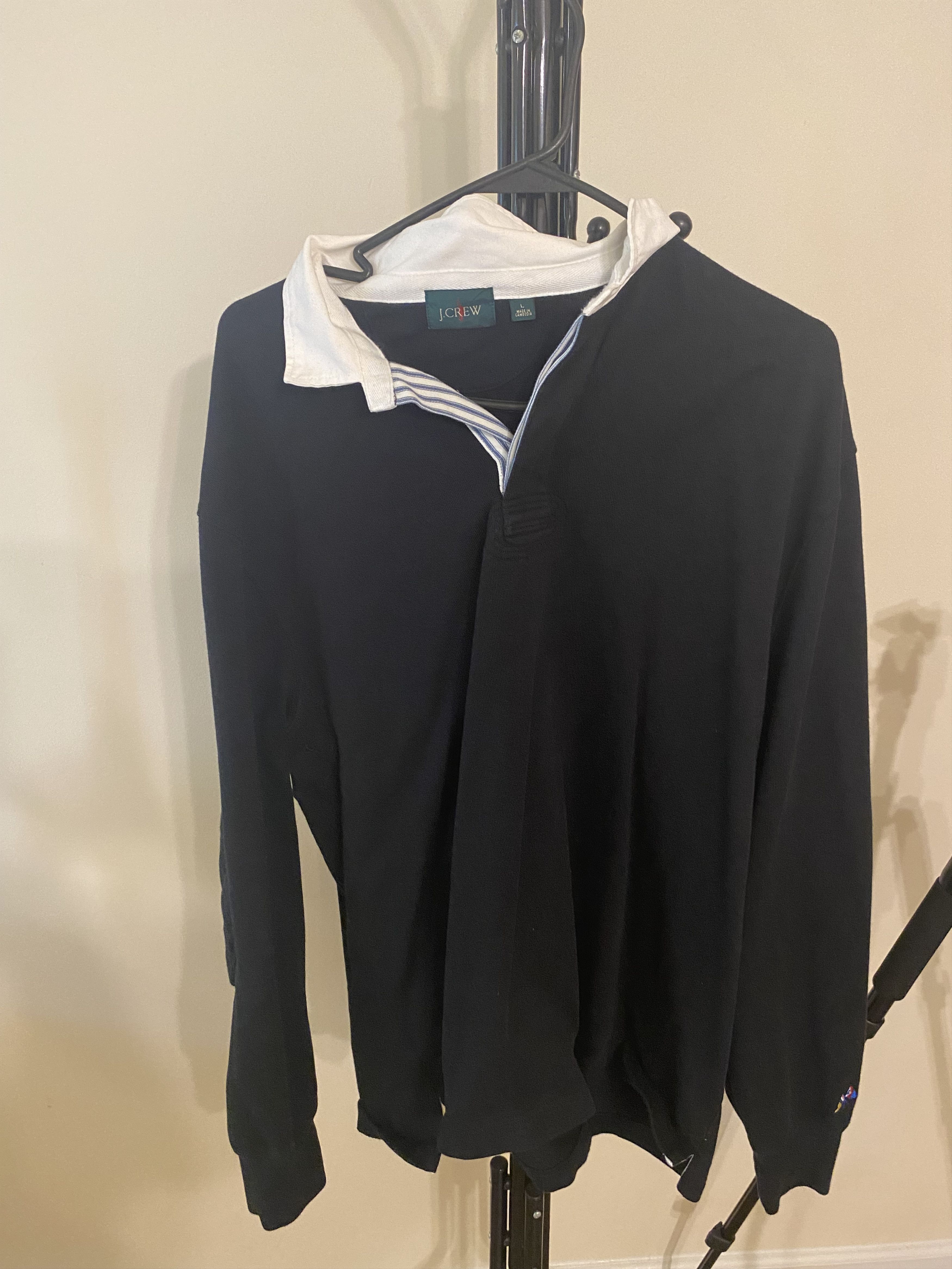 J.Crew Rugby Polo Size US L / EU 52-54 / 3 - 1 Thumbnail