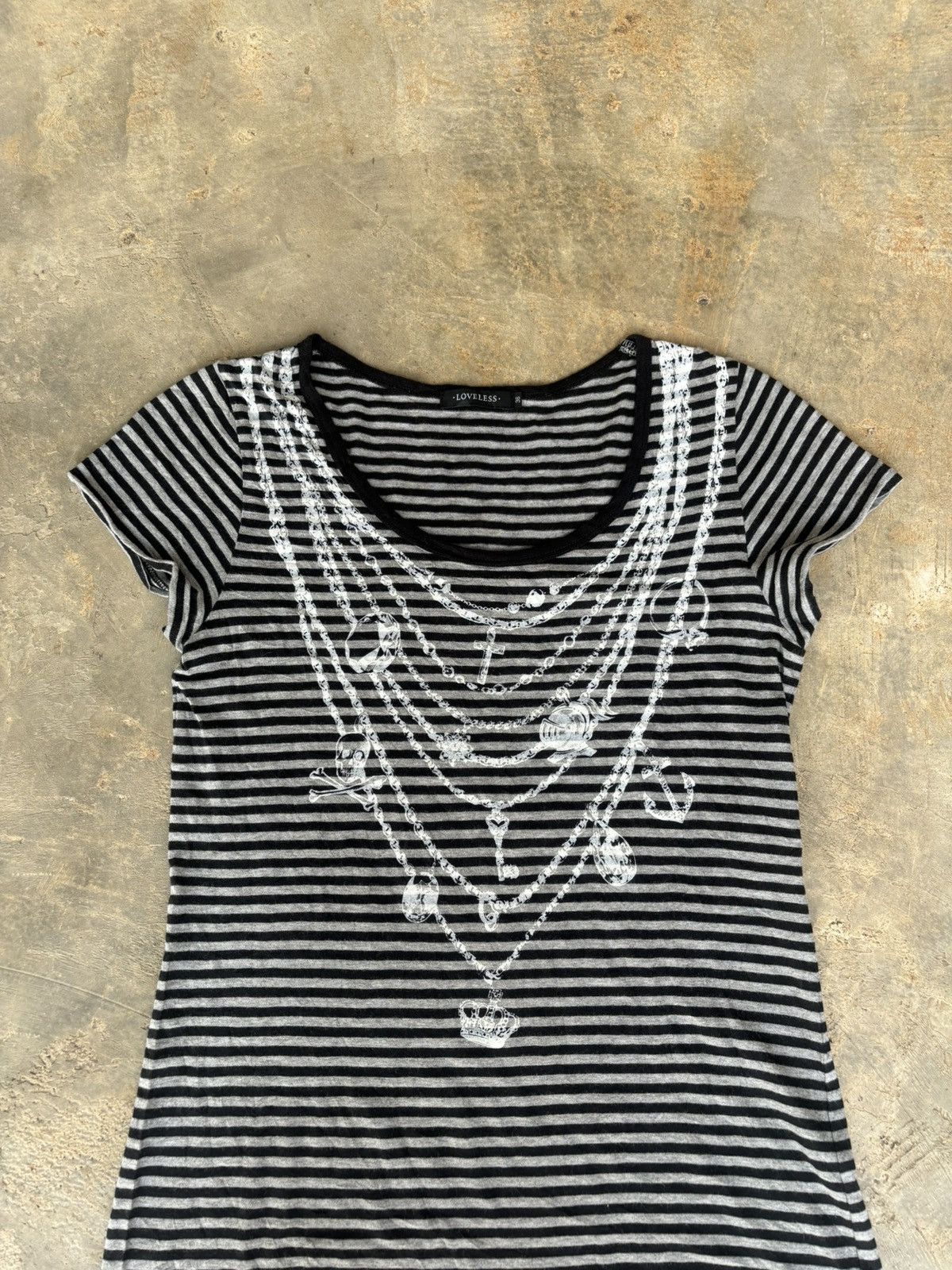 If Six Was Nine Y2k Loveless Necklace Ifsixwasnine Punk Style Size M / US 6-8 / IT 42-44 - 2 Thumbnail