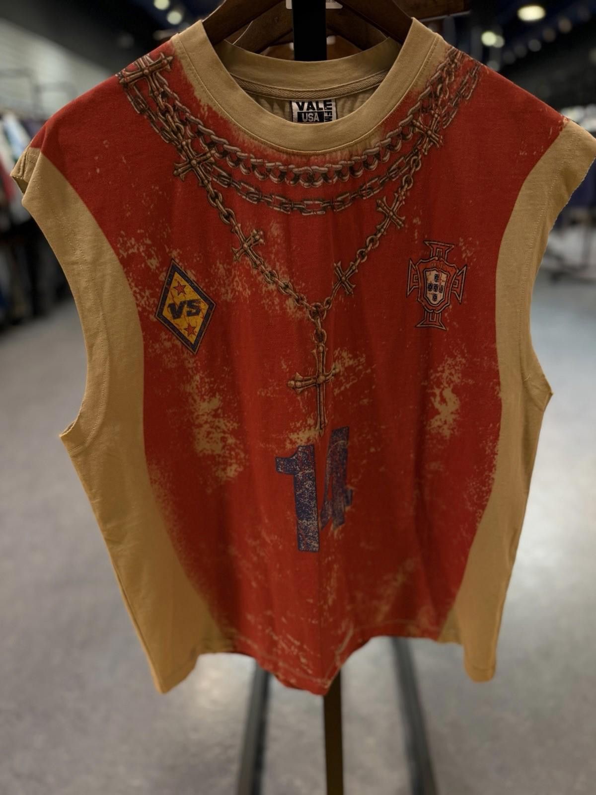 Vale Vale Forever Chain Tank Top Red Colorful Authentic (M) Size US M / EU 48-50 / 2 - 1 Thumbnail