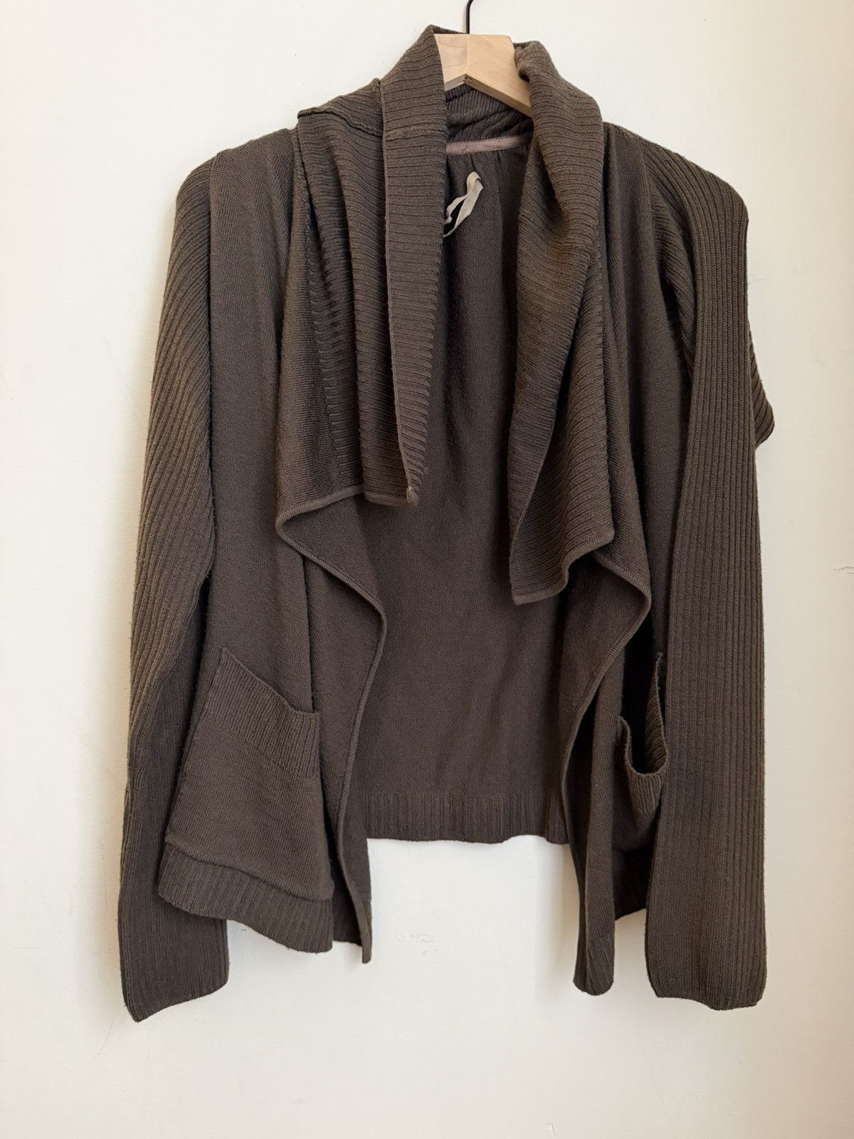 Rick Owens Rick Owens Sparrow FW 2002 Cardigan Size M / US 6-8 / IT 42-44 - 1 Thumbnail