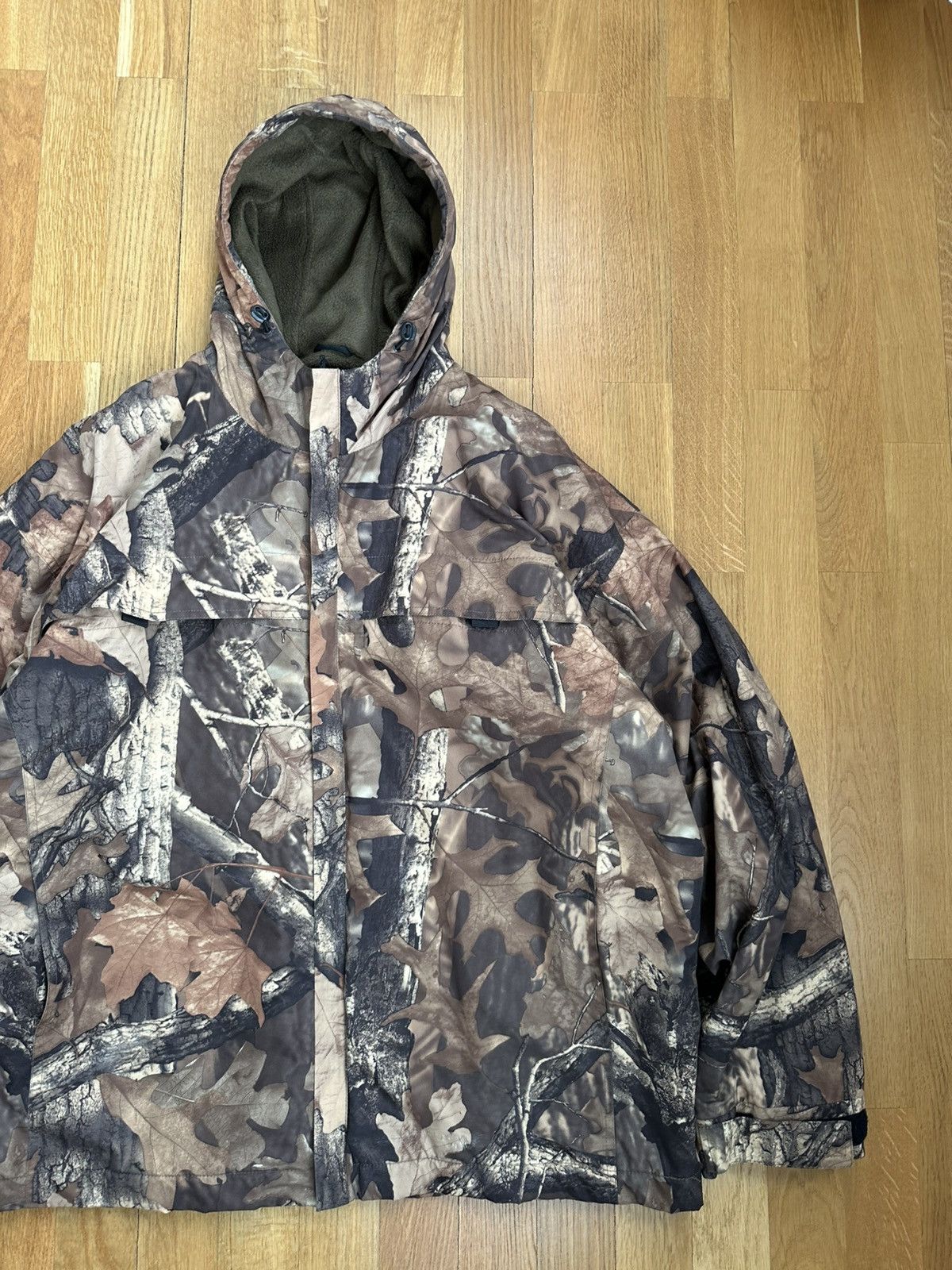 Japanese Brand × Realtree Vintage Heavy Jacket Realtree Fit Y2K Carhartt Style Size US XXL / EU 58 / 5 - 4 Thumbnail
