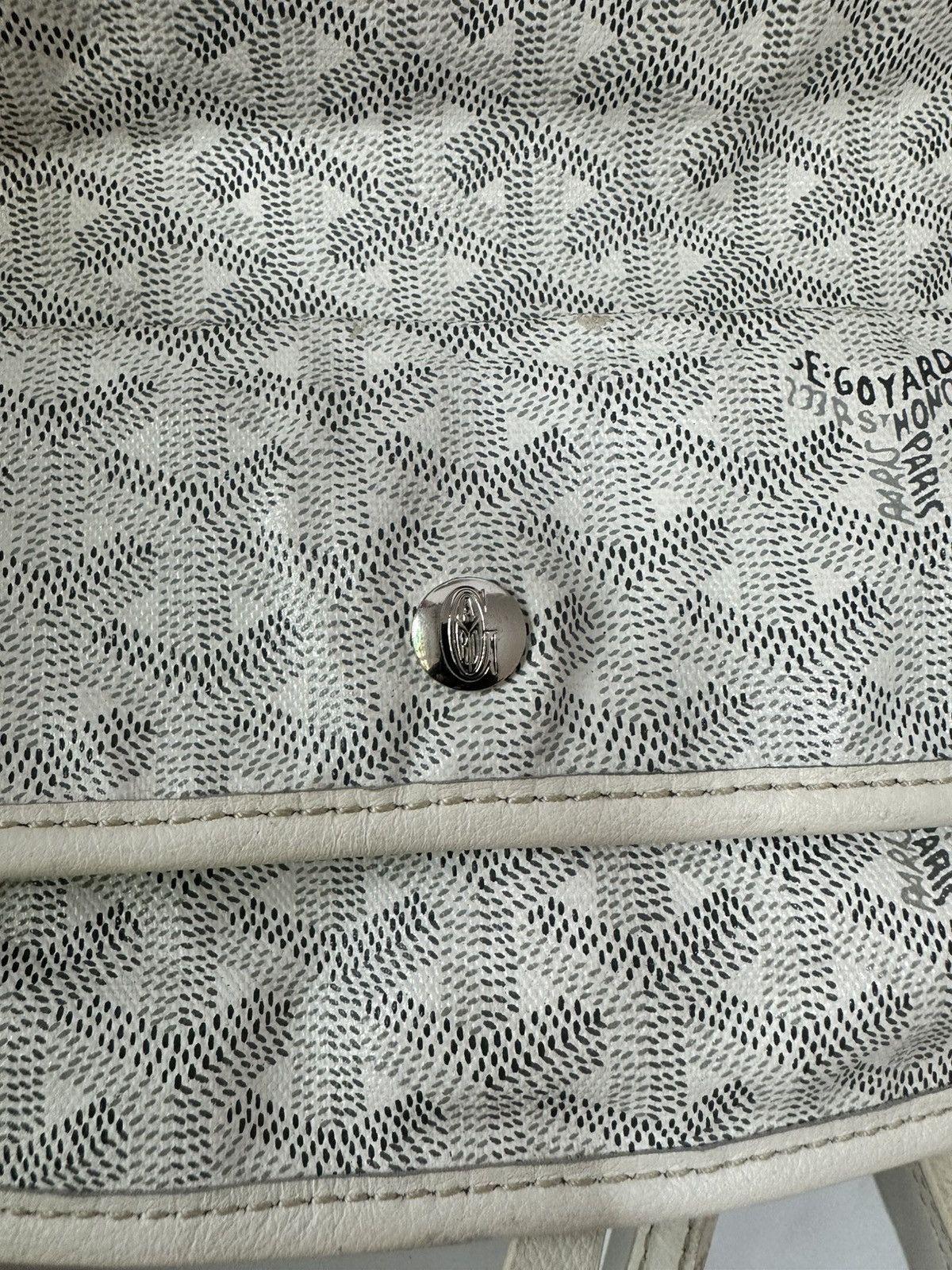 Goyard GOYARD Saint Louis GM White Size ONE SIZE - 10 Thumbnail