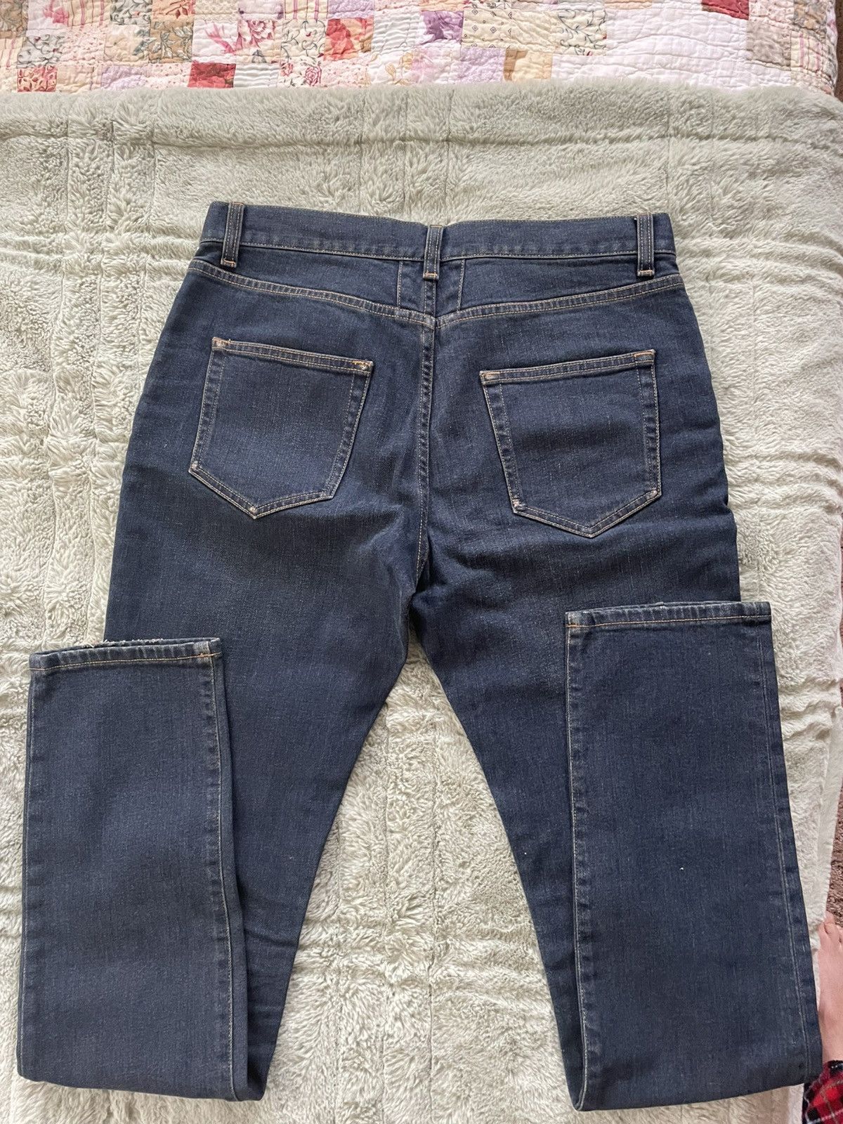 Yves Saint Laurent YSL D02 M/SK- LW denim jeans (about $850 retail) Size US 31 - 6 Thumbnail