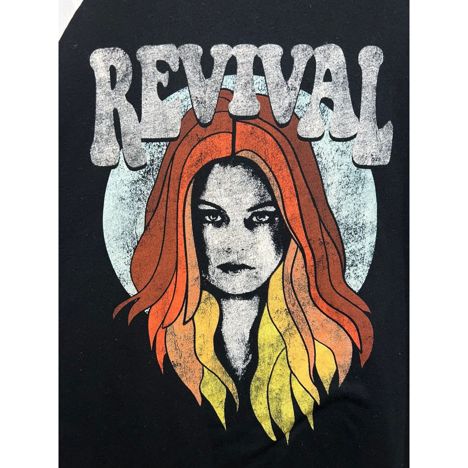 Band Tees Selena Gomez Shirt Revival Tour Concert Raglan Tee Large Size US L / EU 52-54 / 3 - 2 Thumbnail