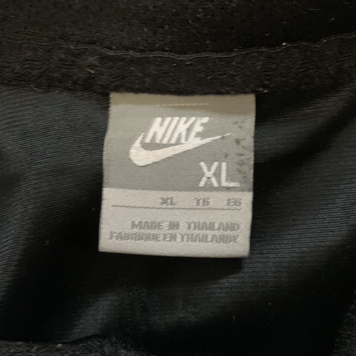Nike × Vintage Nike Y2K Black Logo Polo (Double-Layered) Size US M / EU 48-50 / 2 - 7 Thumbnail