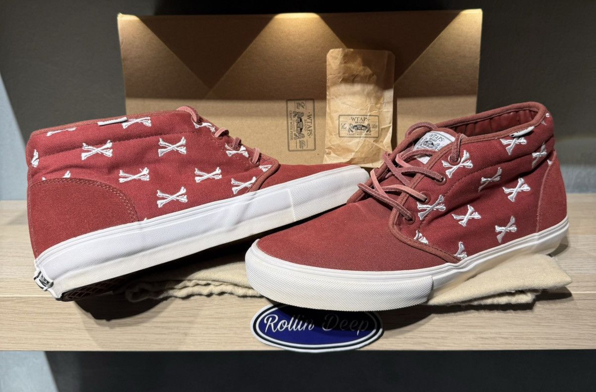 Vans × Wtaps Vans Syndicate x WTAPS Crossbones Chukka Size US 9.5 / EU 42-43 - 8 Thumbnail