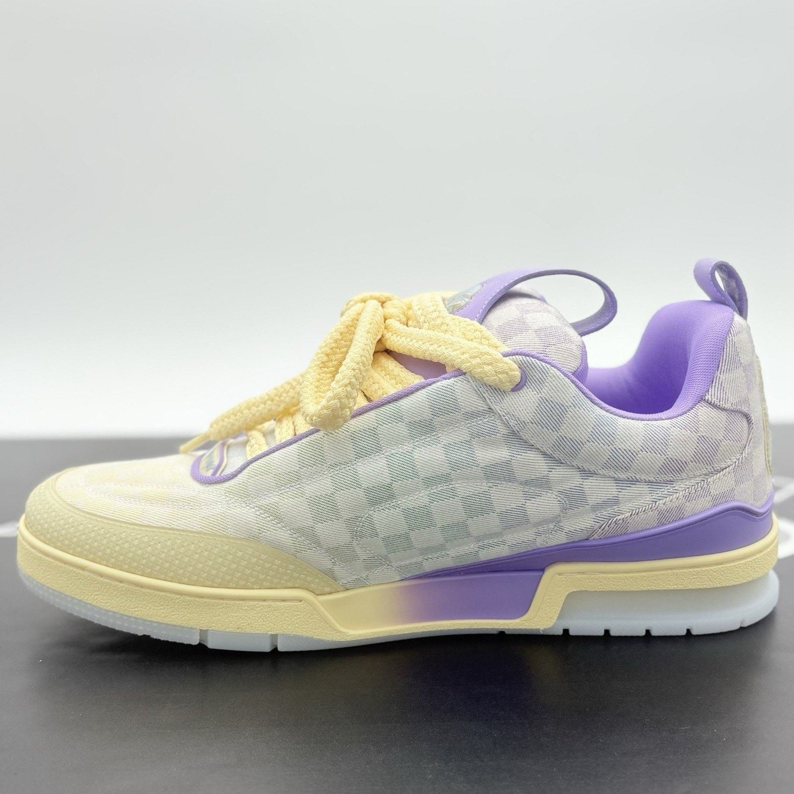 Louis Vuitton (13-13.5 US) Louis Vuitton Skate ' Gradient Purple ' | NEW! Size US 13 / EU 46 - 4 Thumbnail