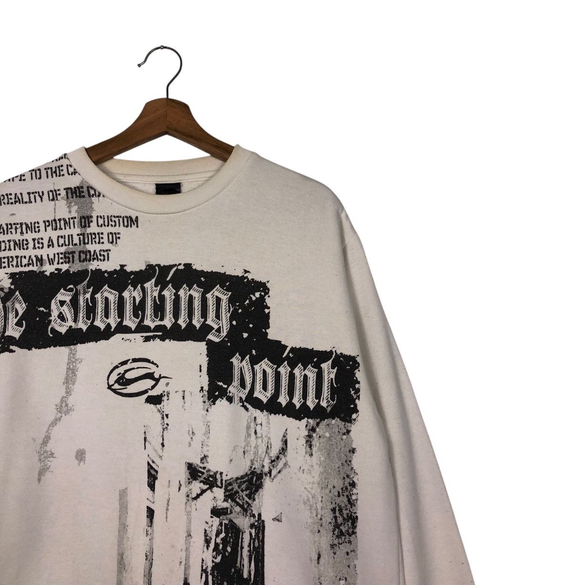 Hysteric Glamour 📌Vintage Sweatshirt Punk Design Impala Full Print Big Logo Size US M / EU 48-50 / 2 - 7 Thumbnail