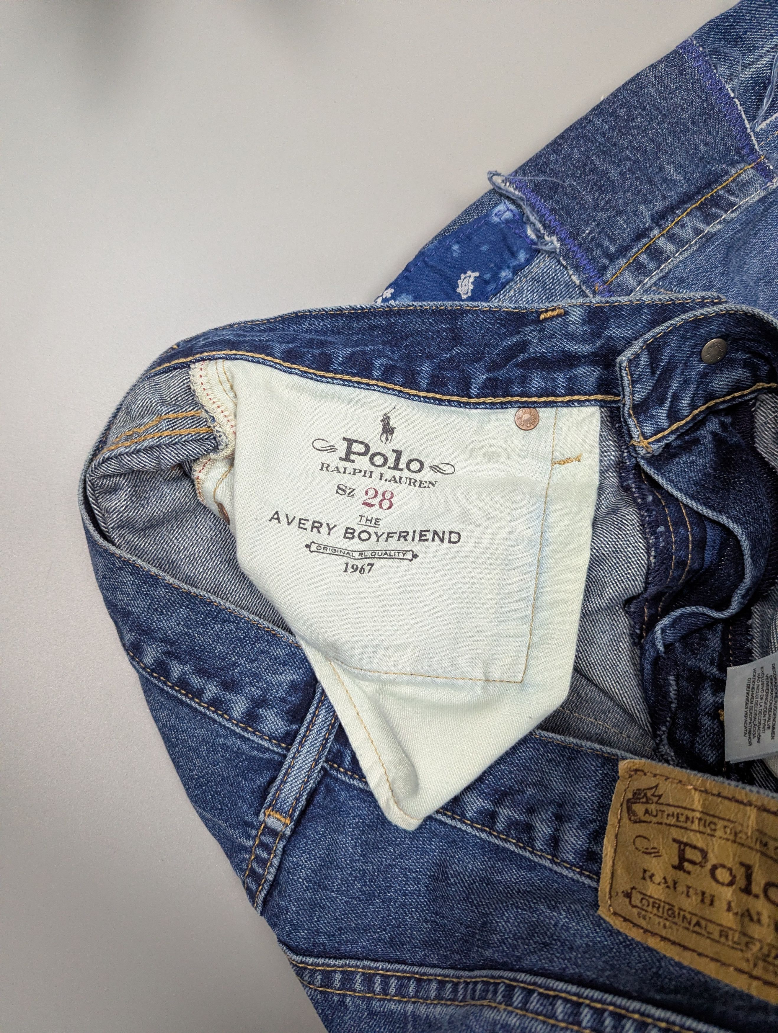 Polo Ralph Lauren Polo Ralph Lauren Avery Boyfriend Shorts Patchwork Size 22" - 12 Thumbnail