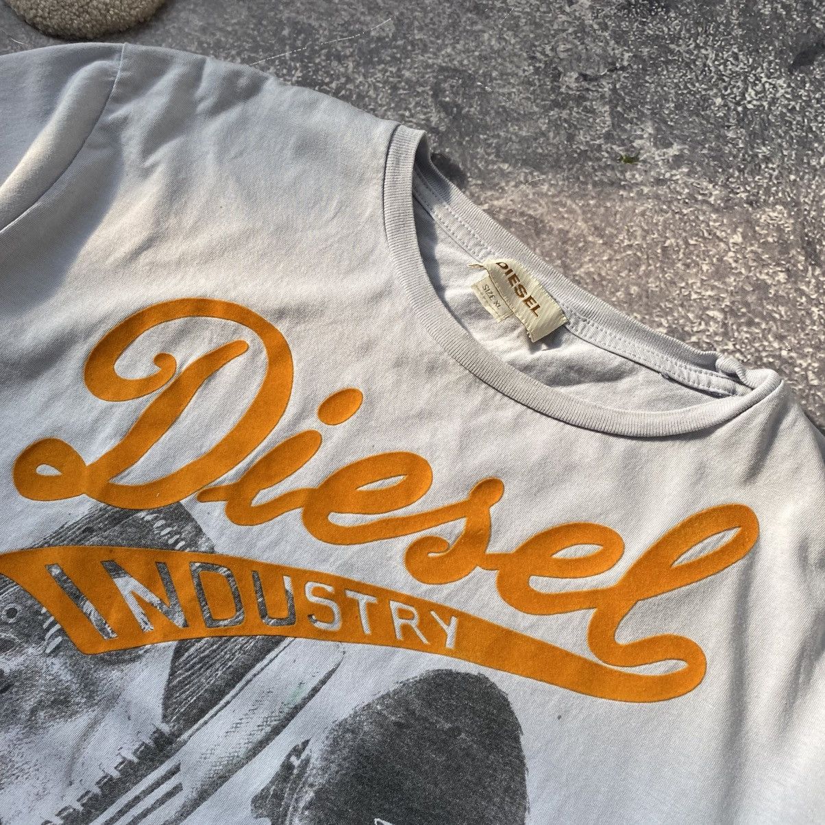 Diesel Vintage Diesel Biv Logo graphic y2k Streetwear opium tee Size US XL / EU 56 / 4 - 3 Thumbnail