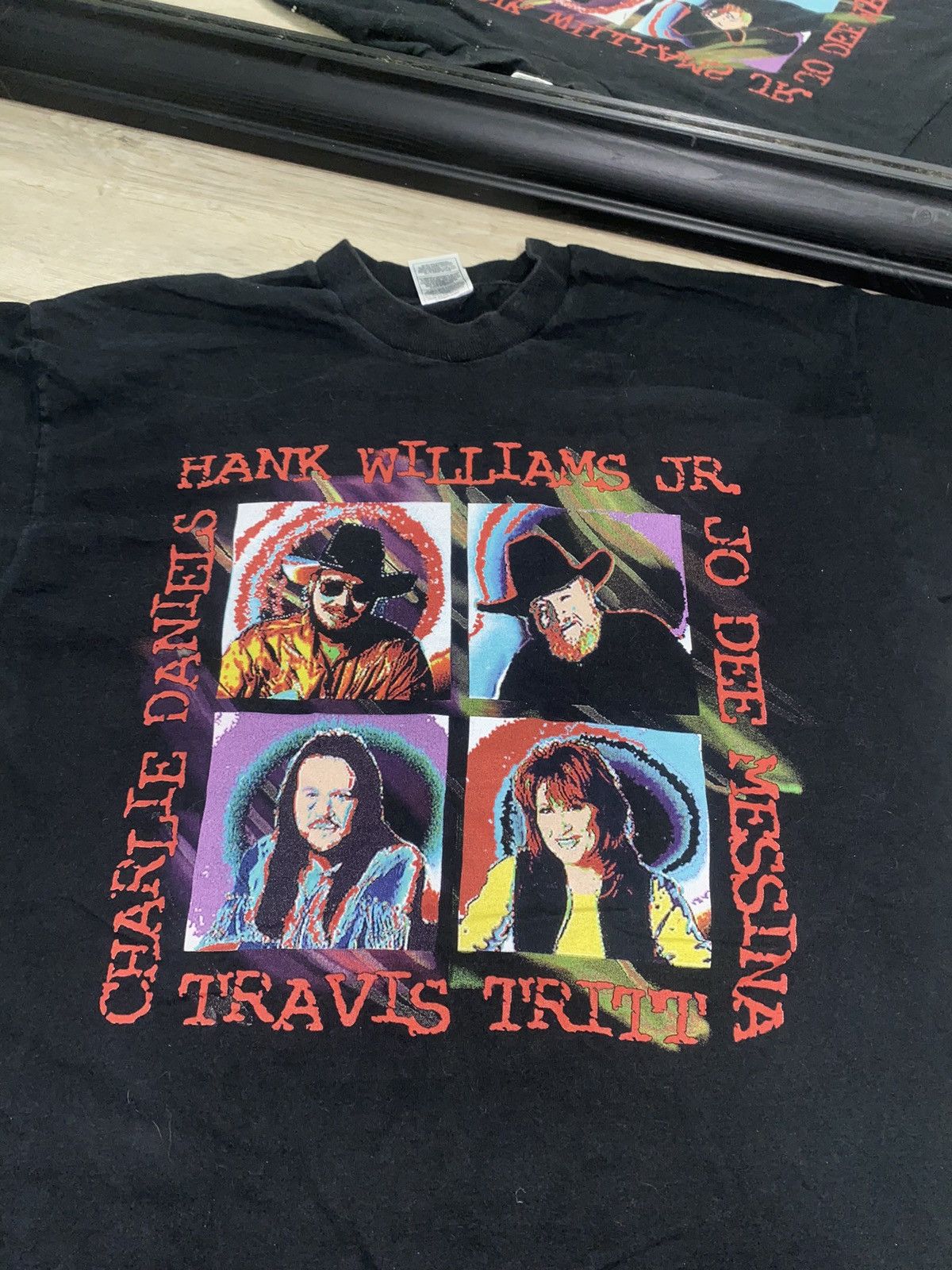 Band Tees × Vintage Rare Vintage / Y2K Country Grunge Shirt Size US XL / EU 56 / 4 - 2 Thumbnail