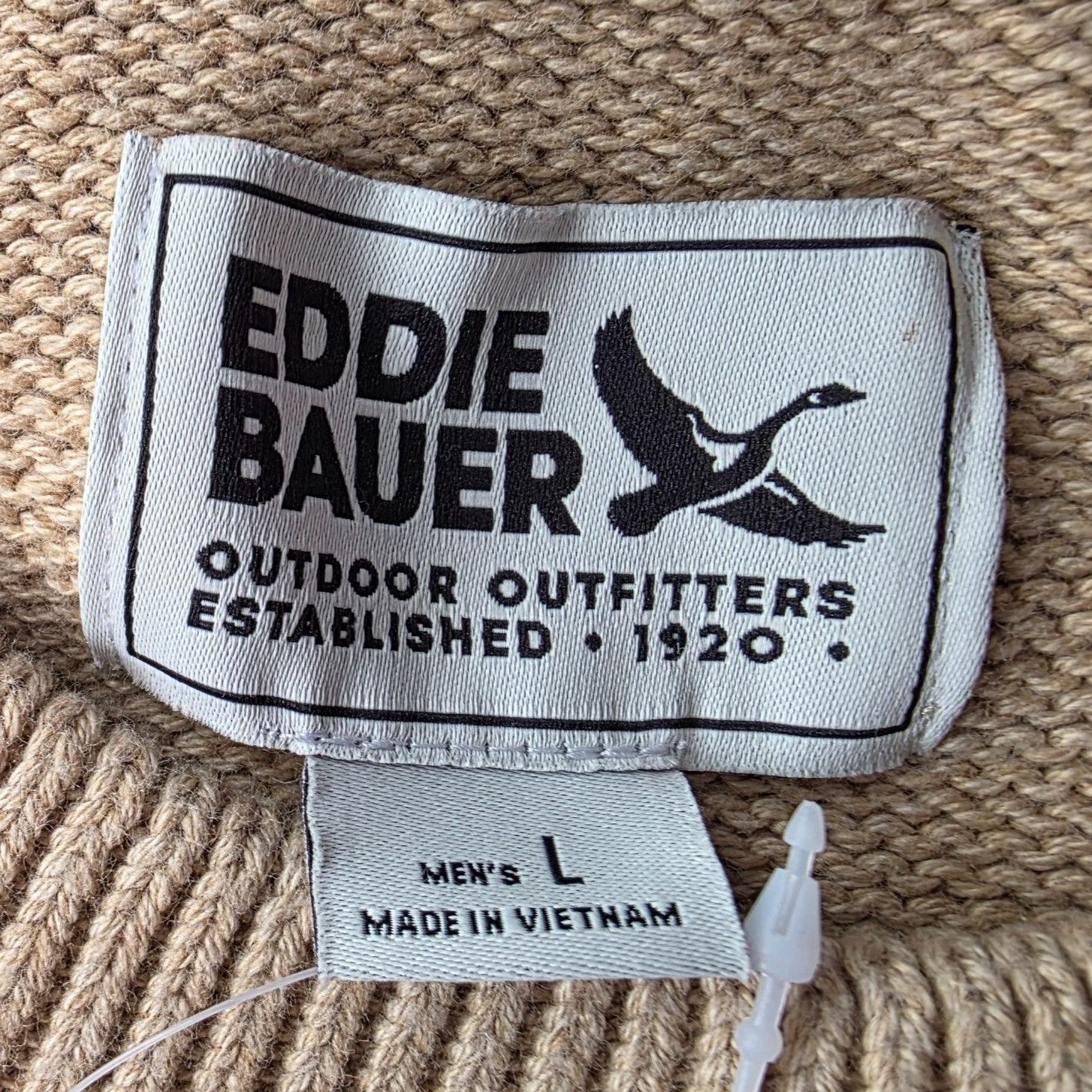 Eddie Bauer NEW Eddie Bauer Mens Large Sweater Classic Fair Isle Crew Kn Size US L / EU 52-54 / 3 - 5 Thumbnail