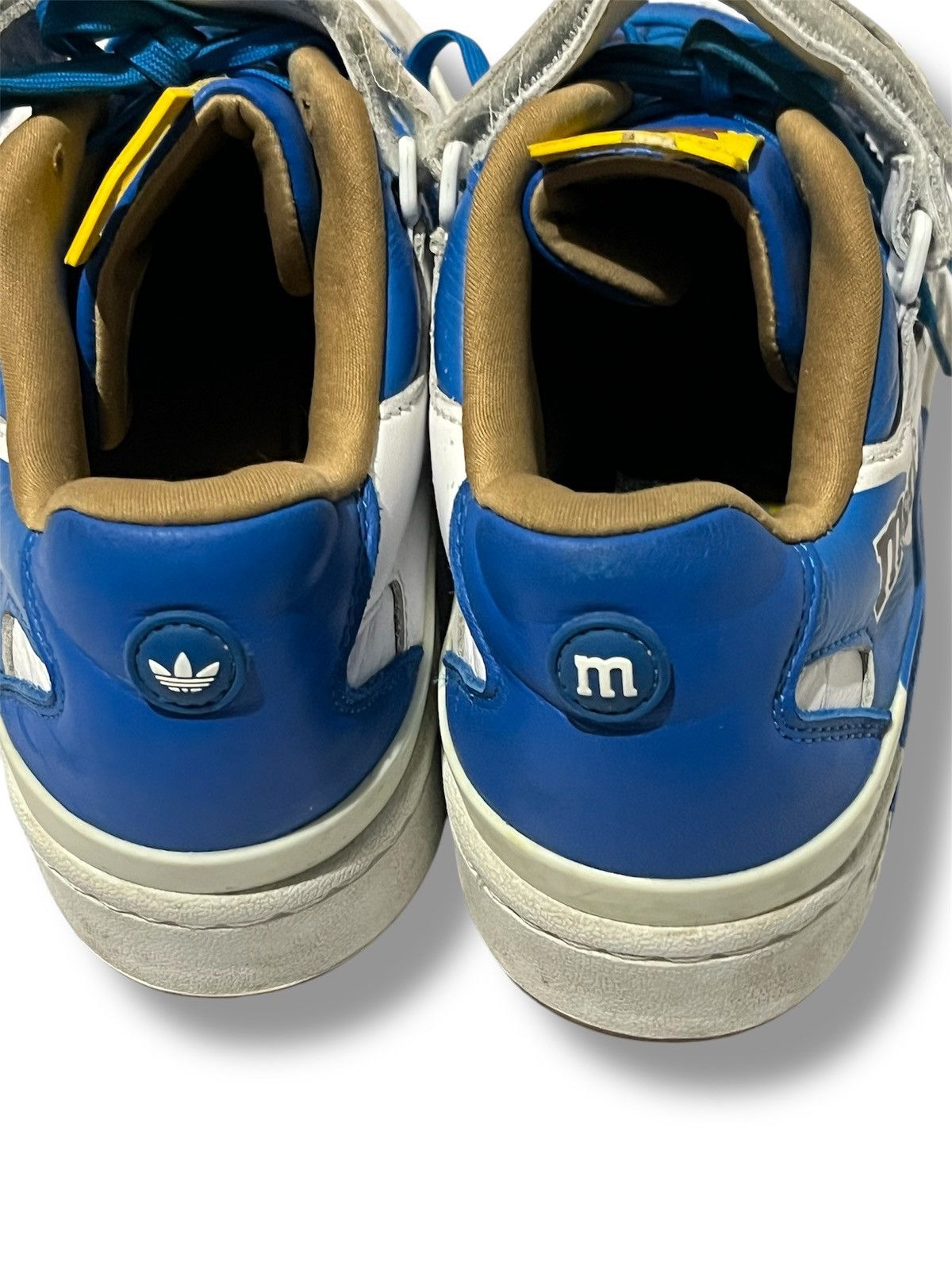 Adidas GENUINE - ADIDAS x M&MS Blue Forum Low 84 Trainers Size US 9 / EU 42 - 7 Thumbnail