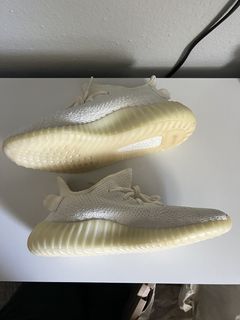 White cream supreme yeezy 350v2  Supreme shoes, Hype shoes, Yeezy