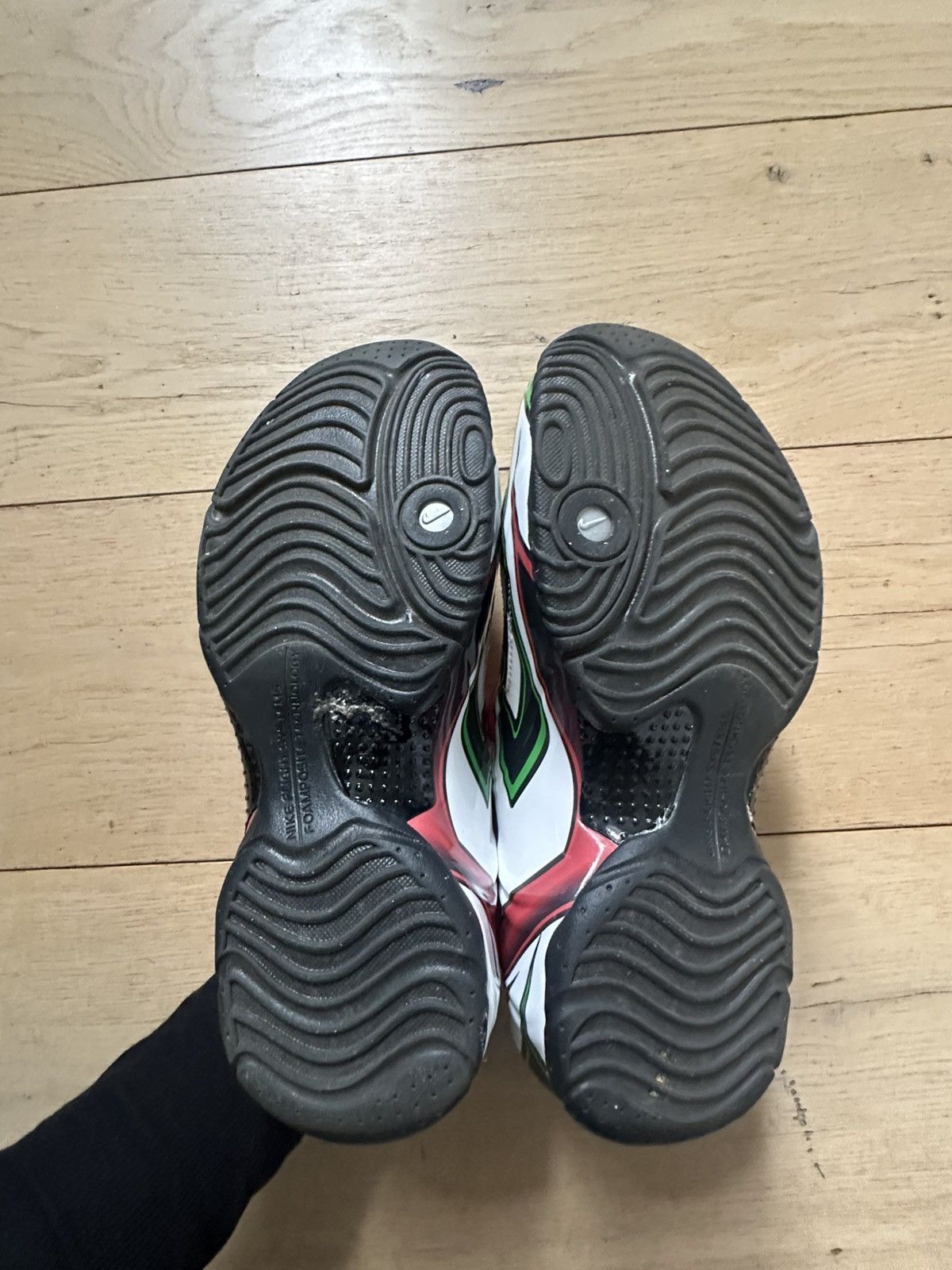 Nike × Supreme Supreme x Nike Clogposite - White Gym Red Size US 7 / EU 40 - 3 Thumbnail