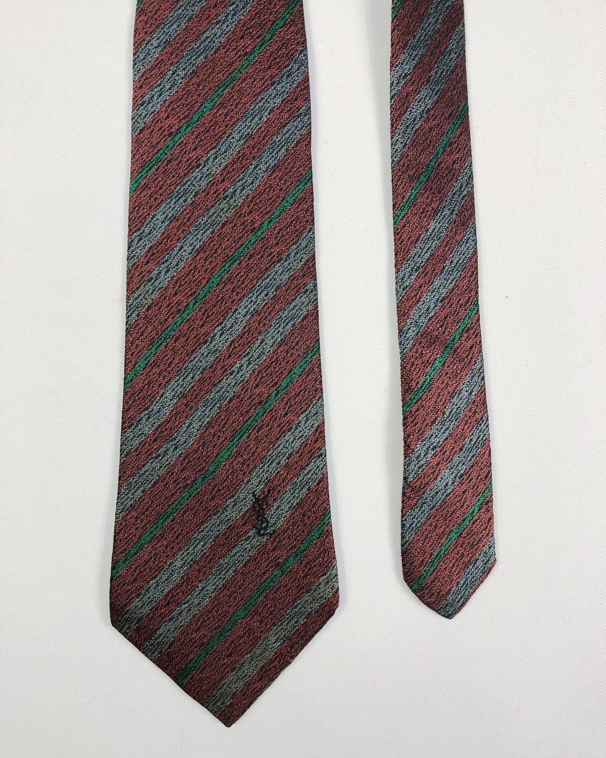 Yves Saint Laurent Rare Vintage Yves Saint Lurent YSL Silk Tie Size ONE SIZE - 3 Thumbnail