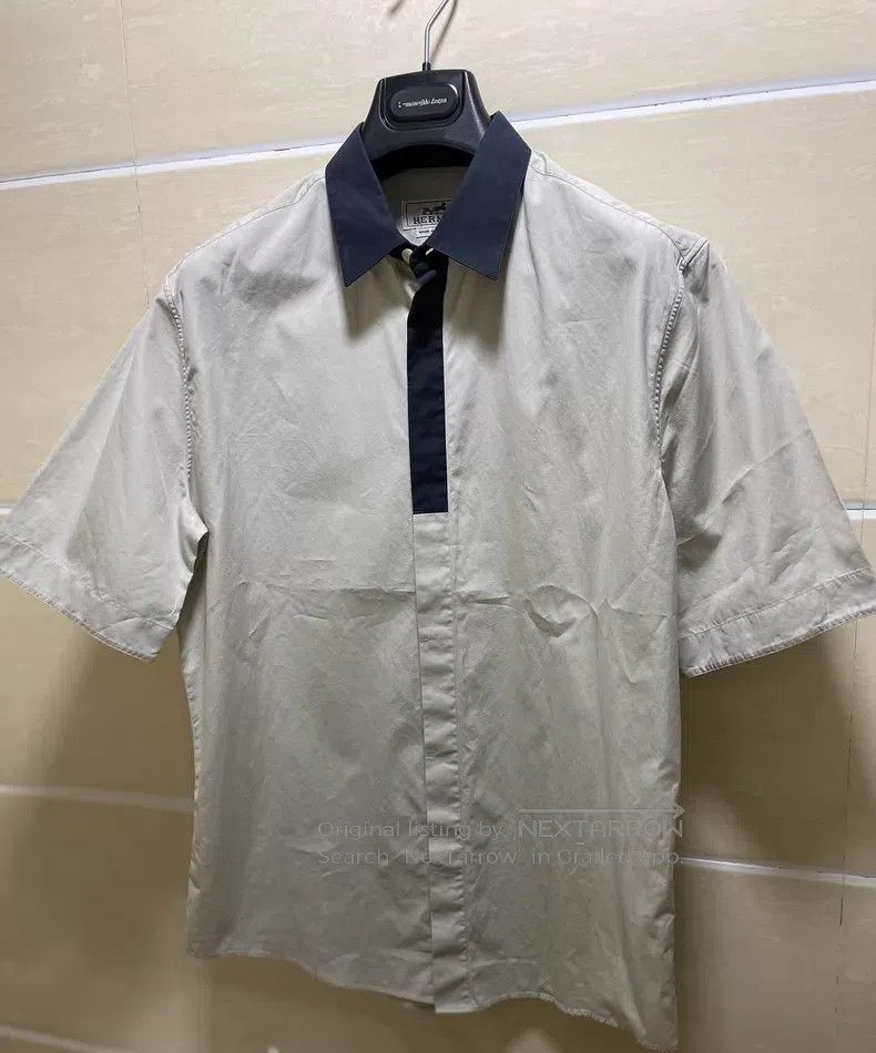 Hermes Hermes size 38 Patchwork short-sleeve shirt Size US XXS / EU 40 - 1 Thumbnail