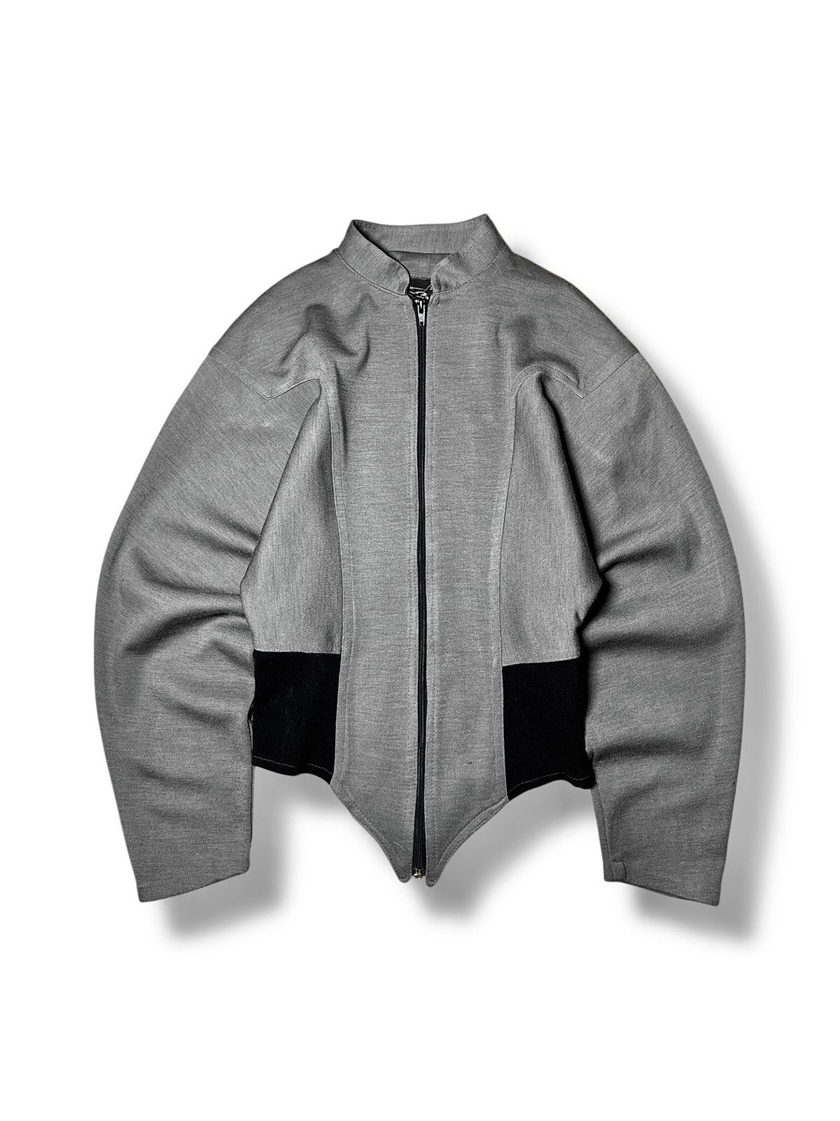 Vintage Archive Y2K Zip Cropped Japanese Style Jacket