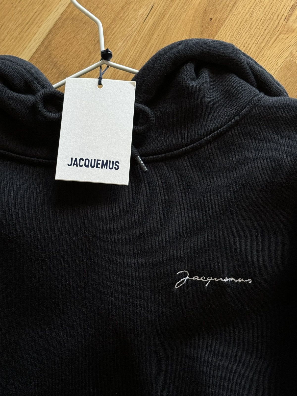 Jacquemus Jacquemus Script Logo Hoodie black Size medium Size US M / EU 48-50 / 2 - 3 Thumbnail