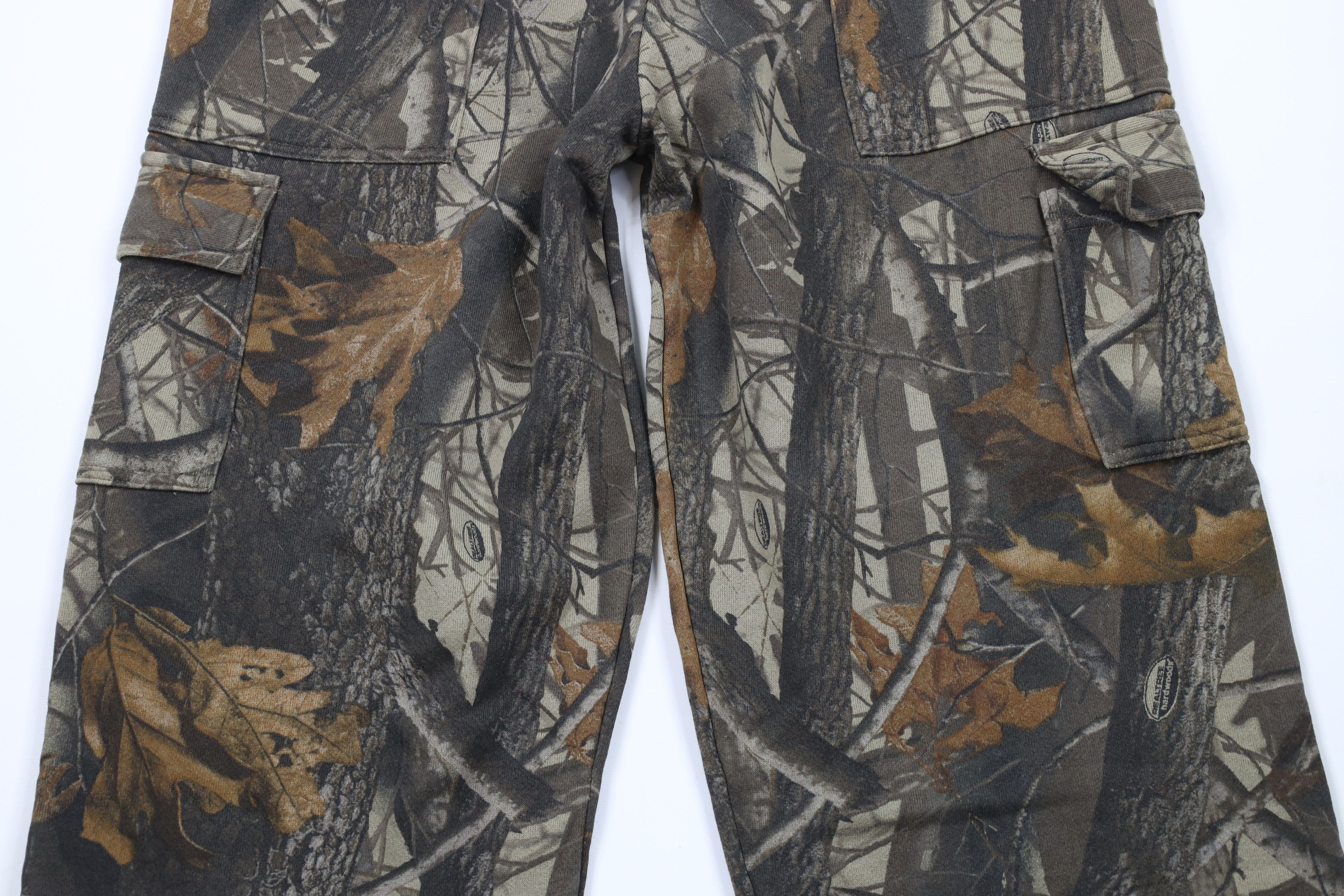 Vintage Vintage 90s Streetwear Camouflage Wide Leg Cargo Sweatpants Size US 38 / EU 54 - 3 Thumbnail