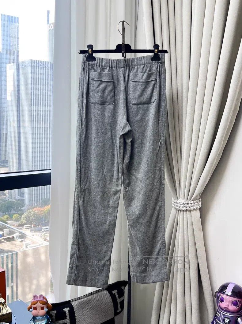 Loro Piana Loro Piana Light Gray Cashmere Trousers Size 25" / US 0 / IT 36 - 3 Thumbnail