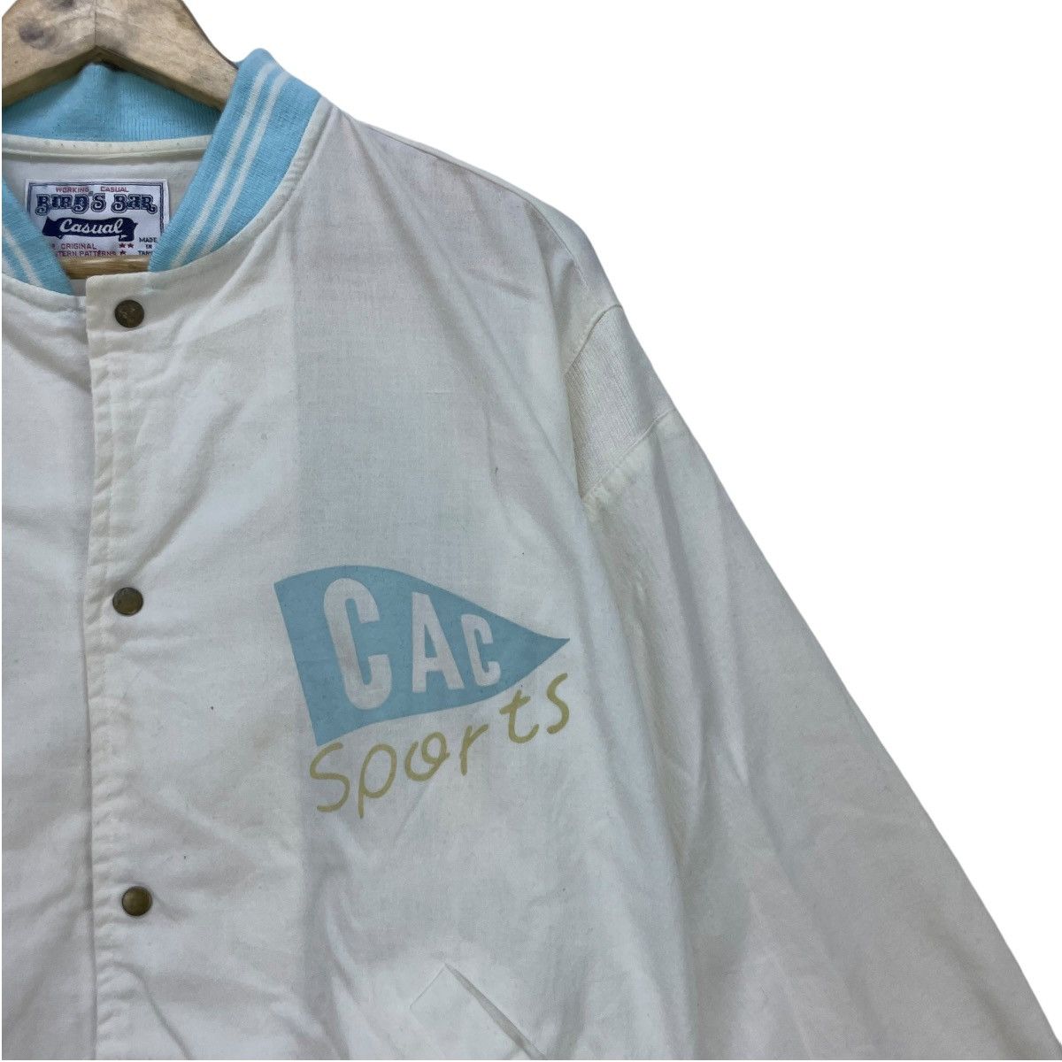 Champion × Vintage 80s Vintage BirdBar Bomber Light Jacket Size US M / EU 48-50 / 2 - 5 Thumbnail