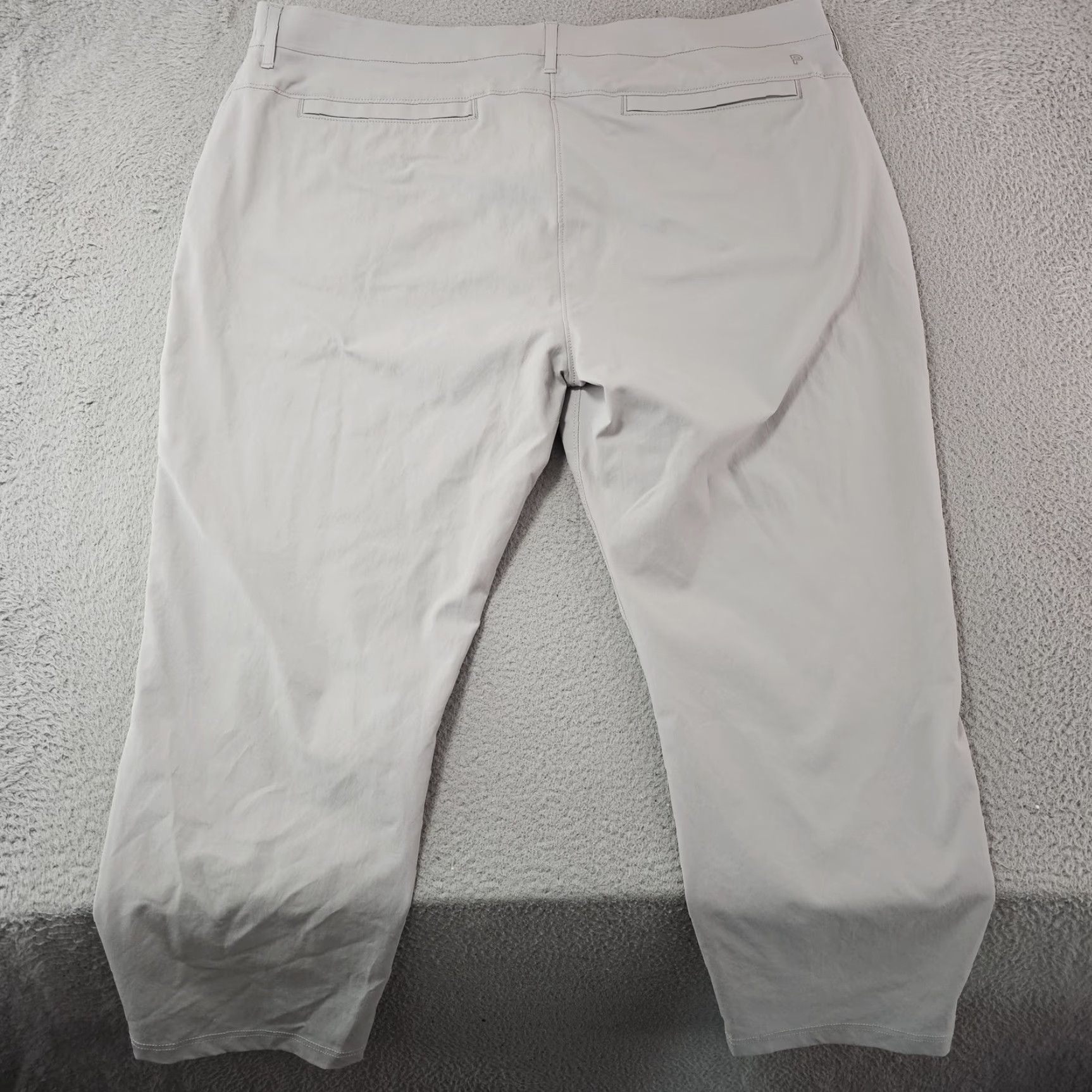 Vintage Public Rec Pants Mens 42x25 Grey Performance Golf Stretch Lightweight Athletic Pants Size US 42 / EU 58 - 7 Thumbnail