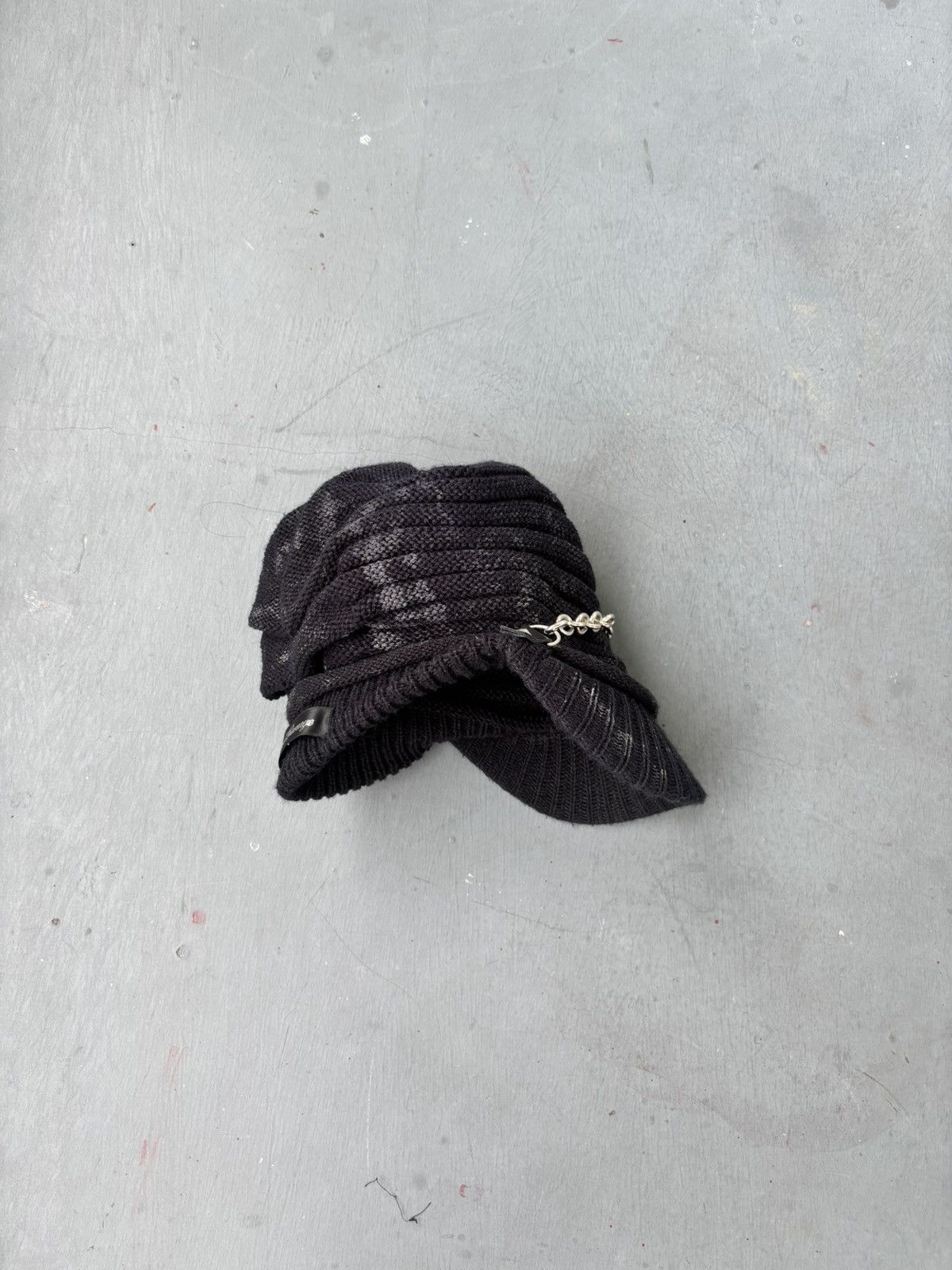 Sex Pot ReVeNGe Sex Pot Revenge Knitted Chained Vkei Punk Grunge Beanie Cap Size ONE SIZE - 2 Thumbnail