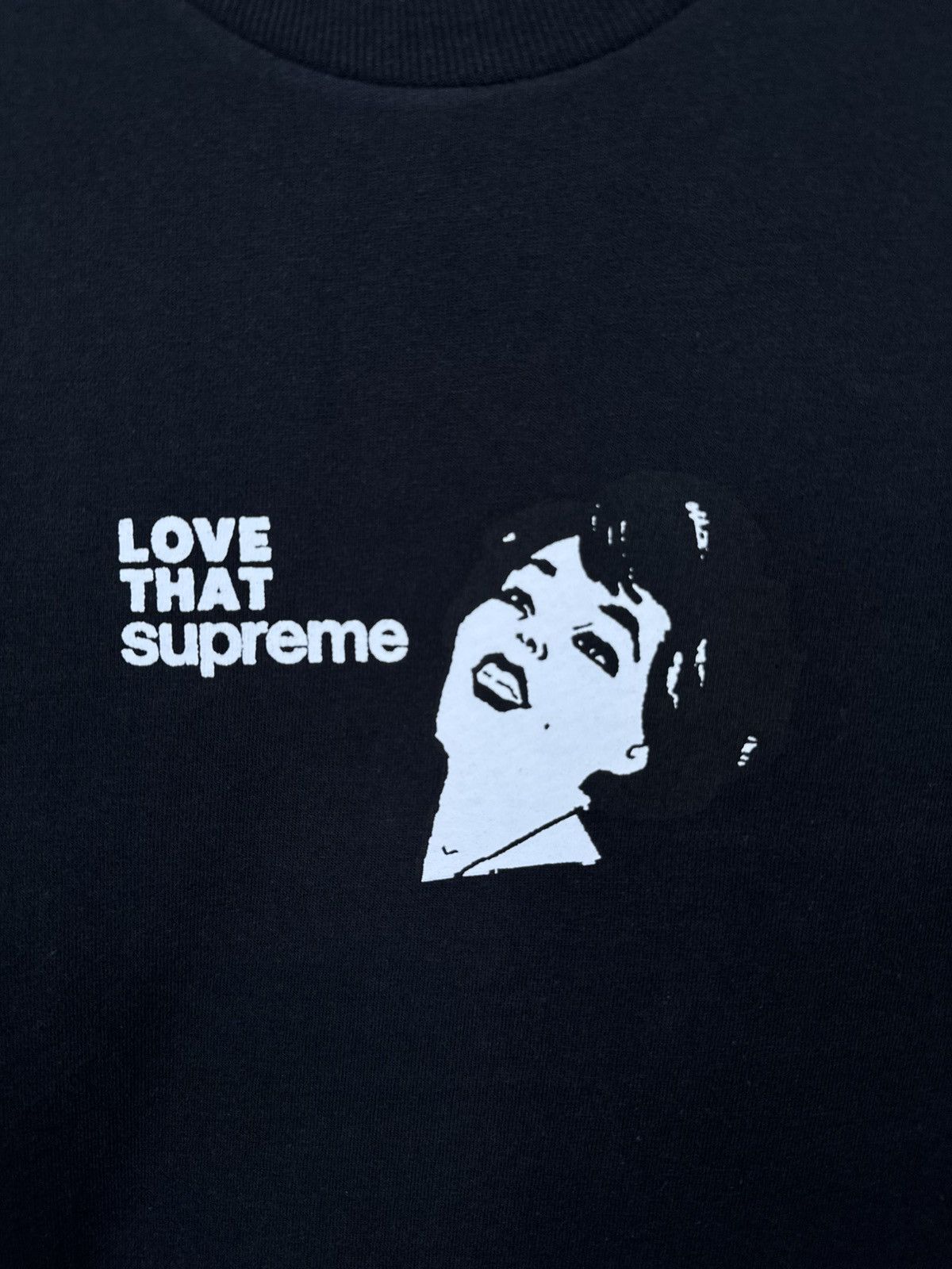 Supreme Supreme Love That T shirt Black Streetwear L Hype Rare Size US L / EU 52-54 / 3 - 12 Thumbnail