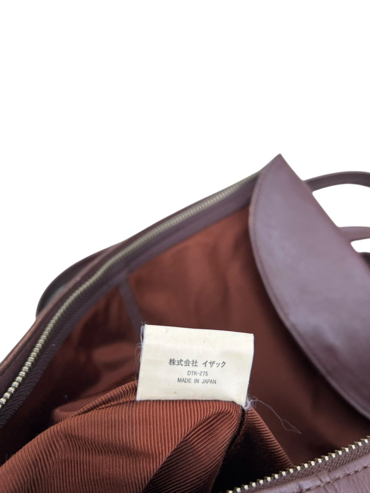 Leather Vintage Yohji Yamamoto Y’saccs Patina Leather Backpack Bag Size ONE SIZE - 24 Thumbnail