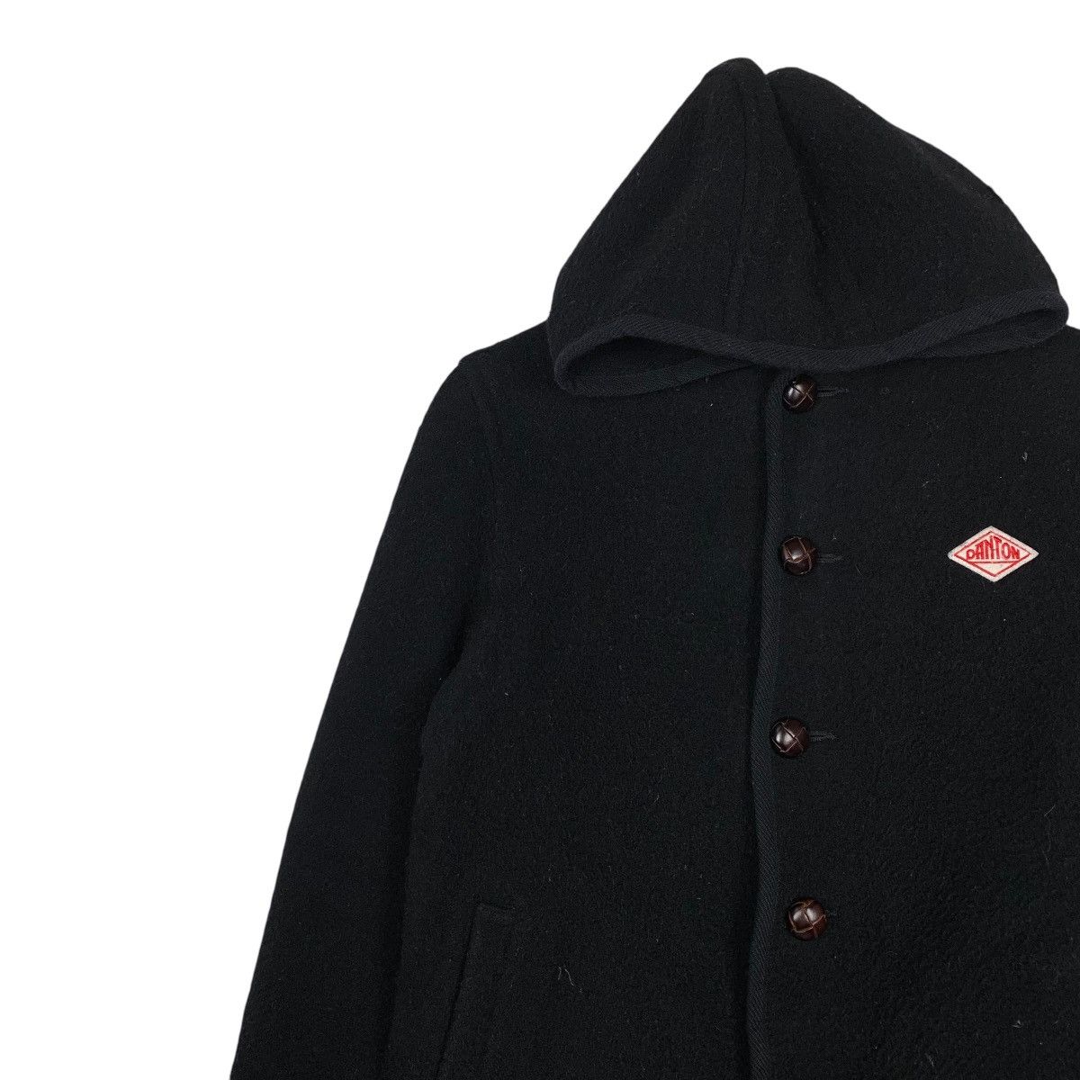 Danton Danton Hooded Wool Coat Size S / US 4 / IT 40 - 6 Thumbnail