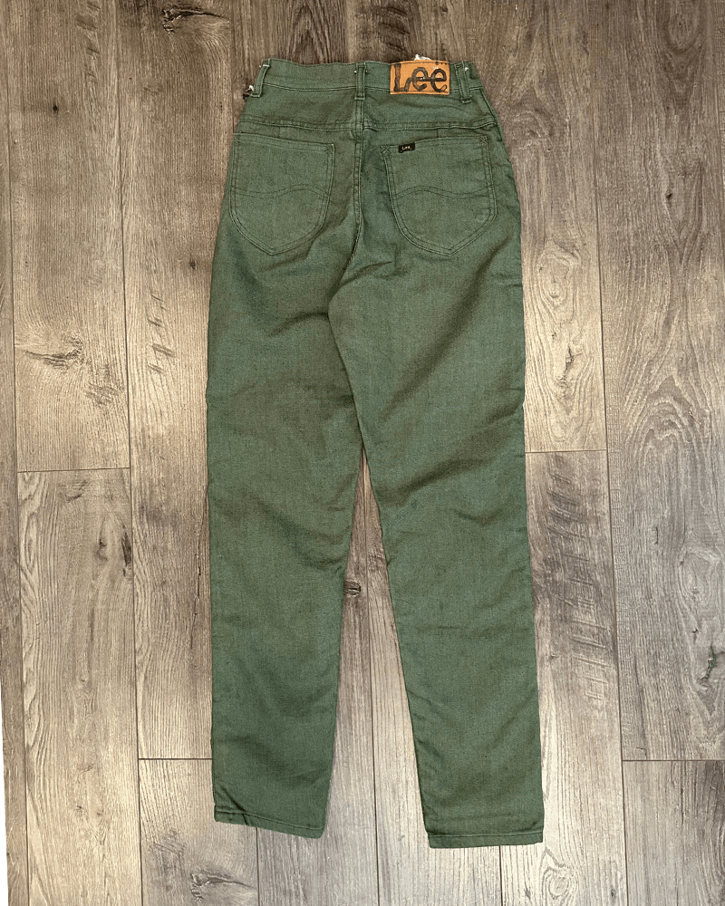 Lee Vintage 60s Women's Lady Lee Stretch Rider Jeans -Size 24x29 Size 24" / US 00 / IT 34 - 1 Thumbnail