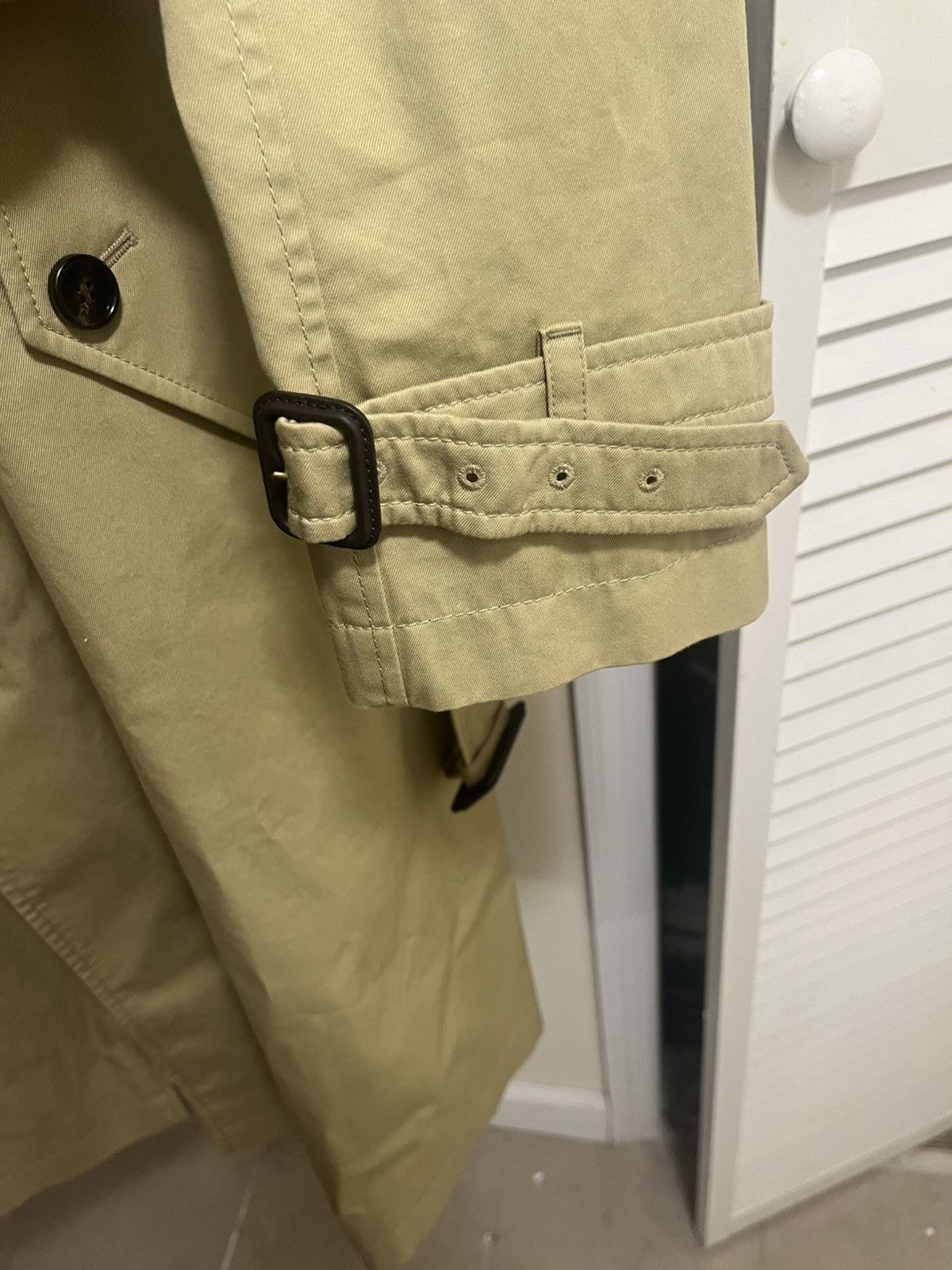 Burberry Prorsum Burberry Men’s Mid-Length Gabardine Trench Coat Sz 48 Size US M / EU 48-50 / 2 - 11 Thumbnail