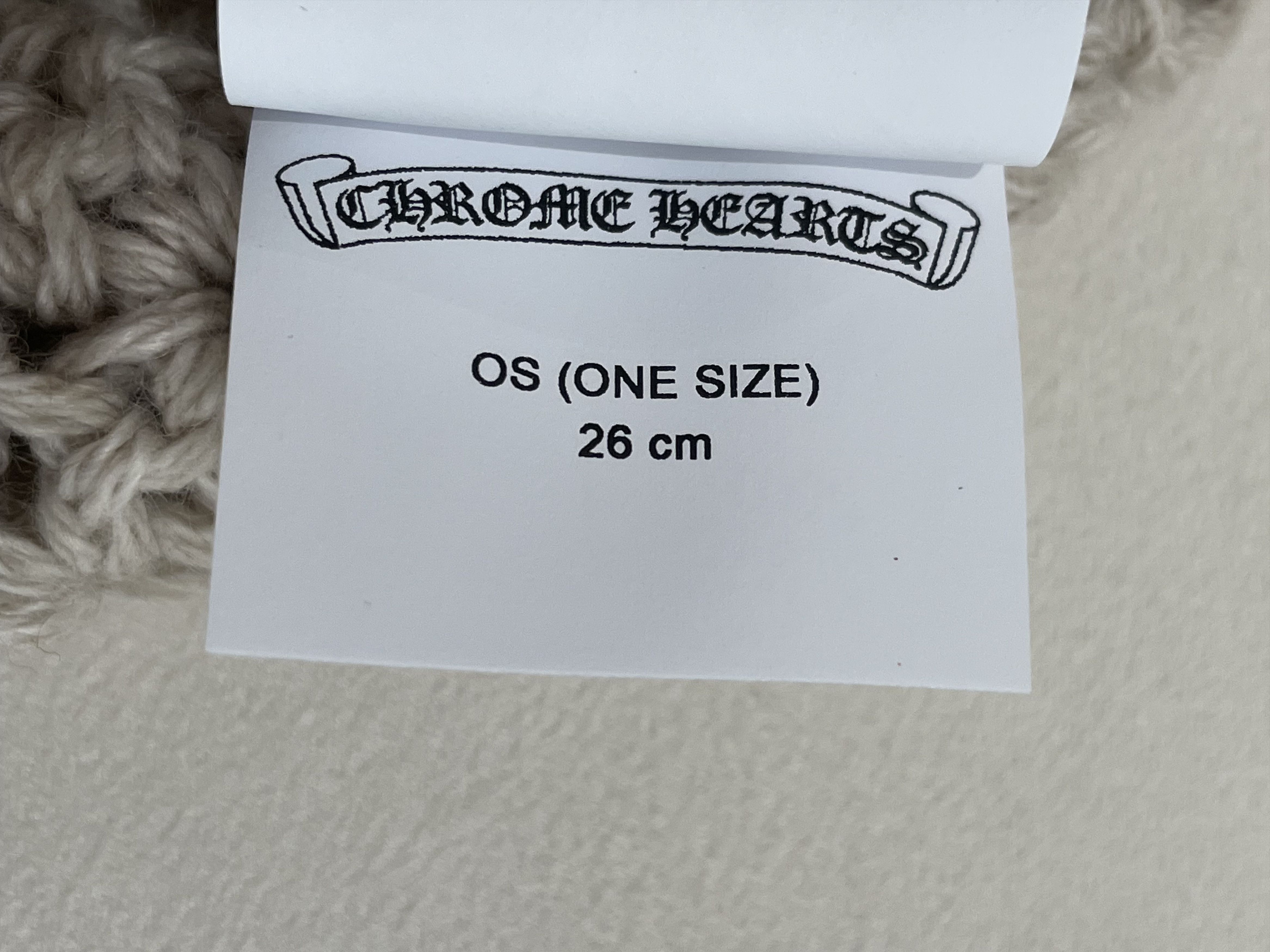 Chrome Hearts Chrome Hearts Cross Patch Cashmere Beanie Size ONE SIZE - 8 Thumbnail