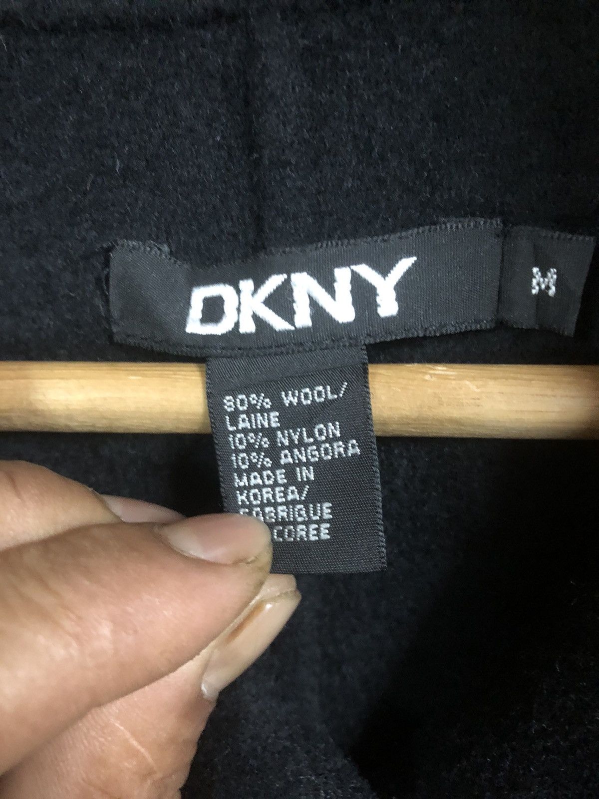 DKNY × Designer × Japanese Brand Vintage Y2k DKNY long Jacket women Size M / US 6-8 / IT 42-44 - 5 Thumbnail
