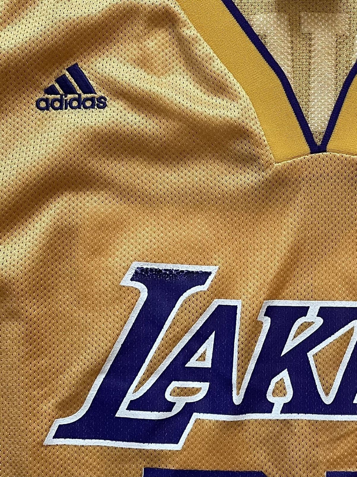 Adidas × Vintage RARE Vintage Adidas Los Angeles Lakers Ron Artest Sz L Size US L / EU 52-54 / 3 - 5 Thumbnail