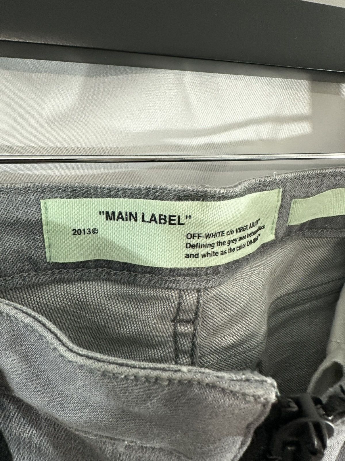 Off-White Off-White denim Silver Size US 31 - 9 Thumbnail