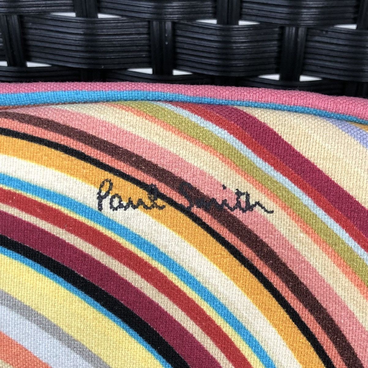 Paul Smith Paul Smith Multicolour-stripe Canvas Shoulder Bag Size ONE SIZE - 6 Thumbnail