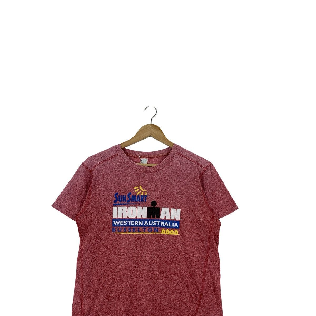 Vintage Vintage IRONMAN WESTERN AUSTRALIA Triathlon Series Tee Shirt Size US M / EU 48-50 / 2 - 2 Thumbnail