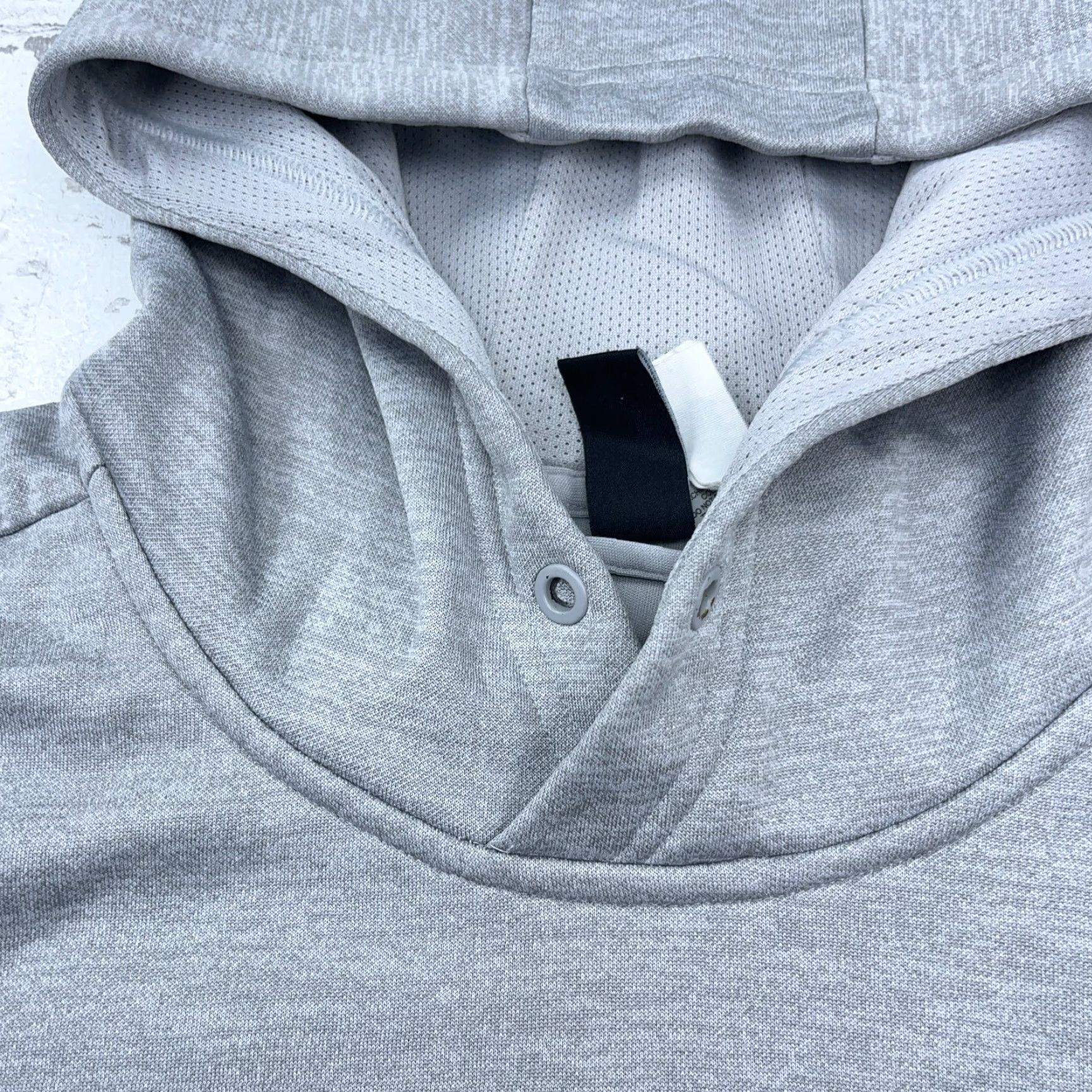 Adidas Adidas Hoodie Women Large Gray Sweatshirt Silver Glitter Logo Pullover Sweatshirt All Seasons Casual Size L / US 10 / IT 46 - 6 Thumbnail