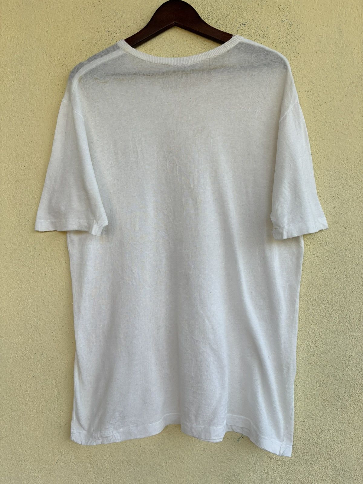 Hermes Vintage 70’s Hermes Small Logo Plain Tshirt Size US M / EU 48-50 / 2 - 2 Thumbnail