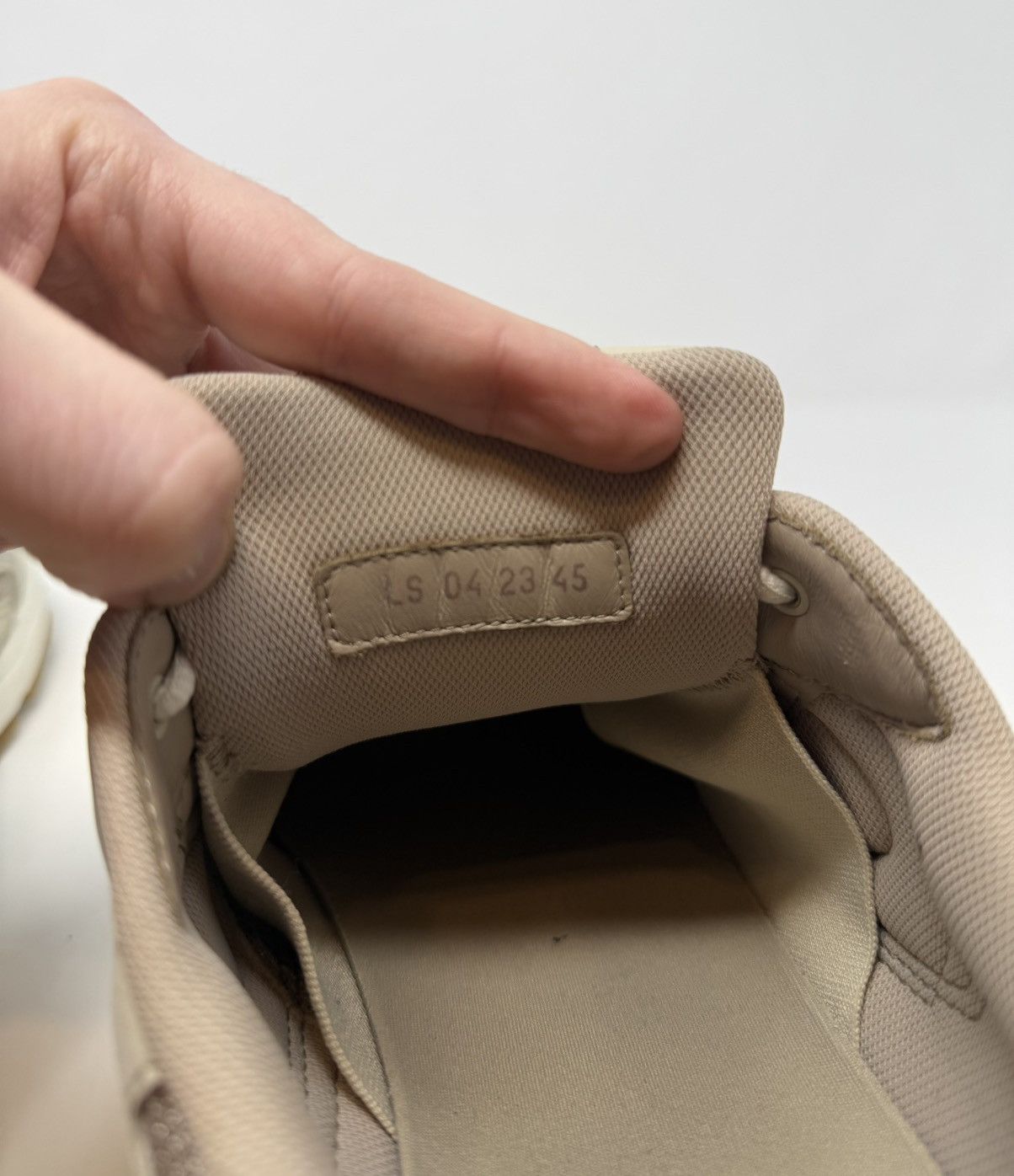 Dior Dior B30 Sneaker Cream Size US 12 / EU 45 - 7 Thumbnail