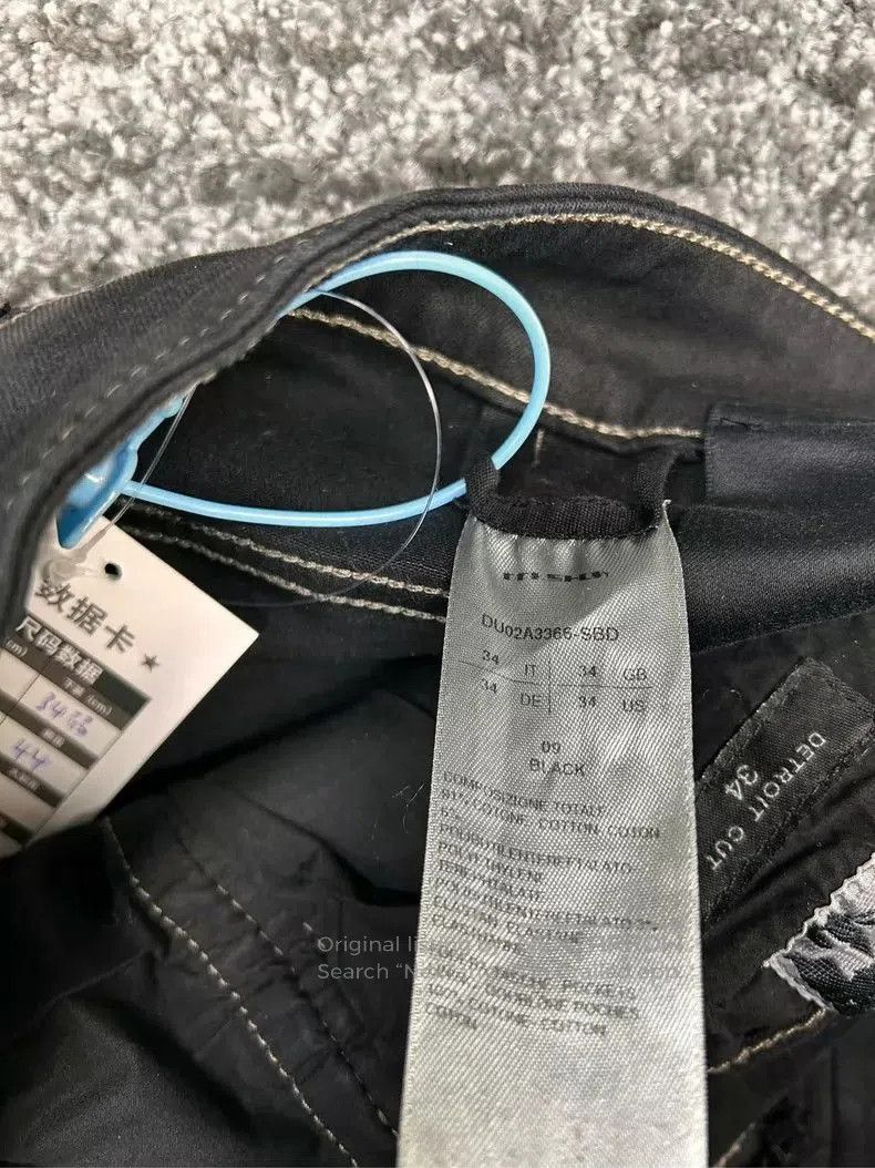 Rick Owens Rick Owens Distressed Black Jeans Size 34. Size US 34 / EU 50 - 6 Thumbnail