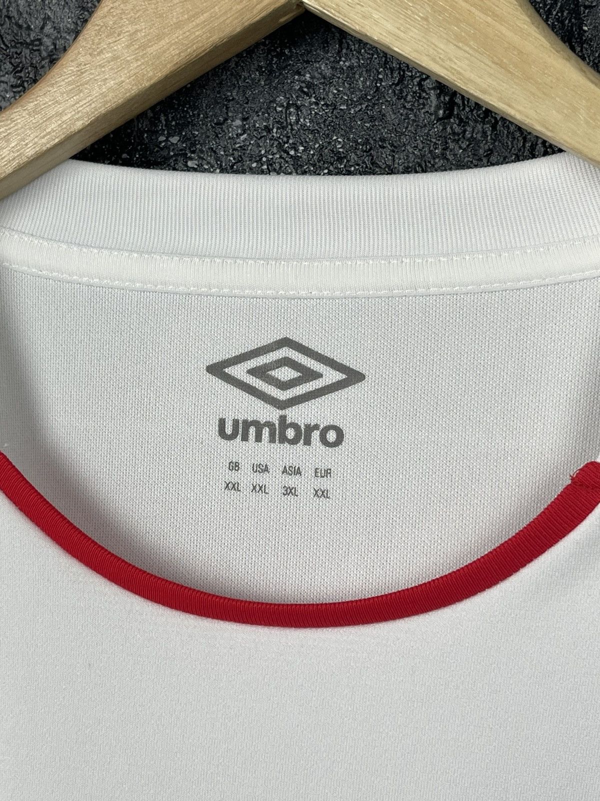 Umbro Umbro England 2020/2021 Home Rugby Union Shirt Jersey Top Size US XXL / EU 58 / 5 - 7 Thumbnail