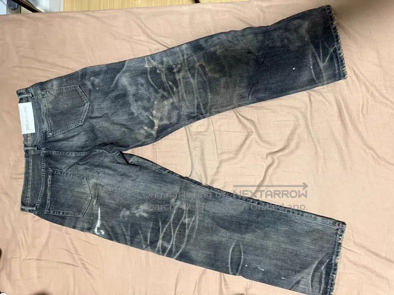 Neighborhood Neighborhood size L Distressed Denim Pants, King Bull, Bla Size US 27 - 2 Thumbnail