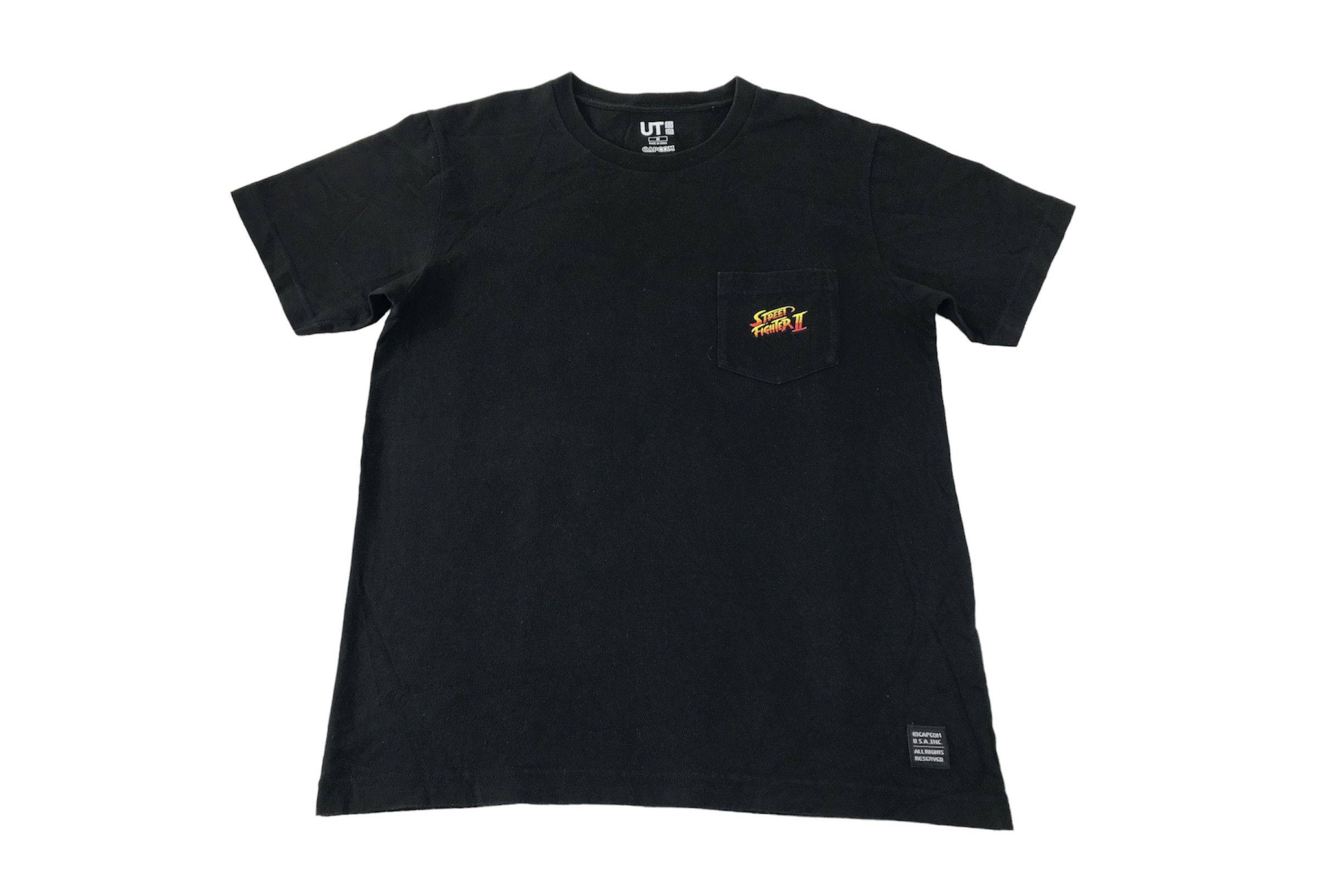 Japanese Brand Capcom USA Street Fighter 16 Bit Graphic Box Printed Tee Size US M / EU 48-50 / 2 - 3 Thumbnail