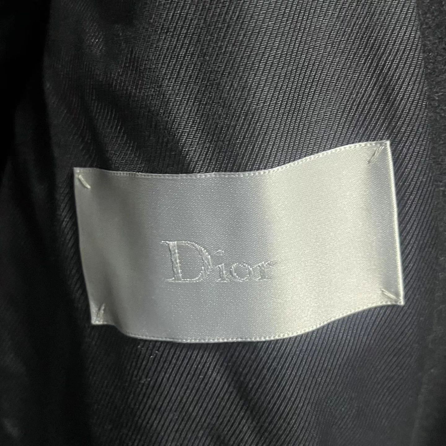 Dior Dior Black Double-Breasted Notched Collar Men’s Overcoat Size US M / EU 48-50 / 2 - 3 Thumbnail