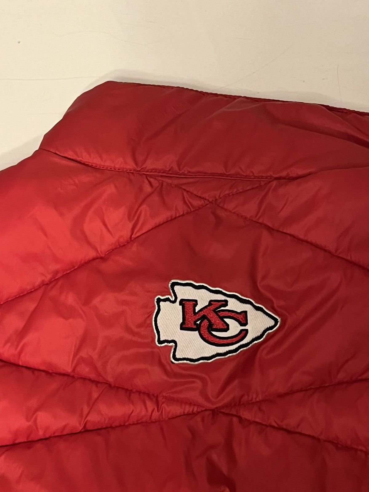 NFL Kansas City chiefs puffer jacket Size US XXL / EU 58 / 5 - 6 Thumbnail