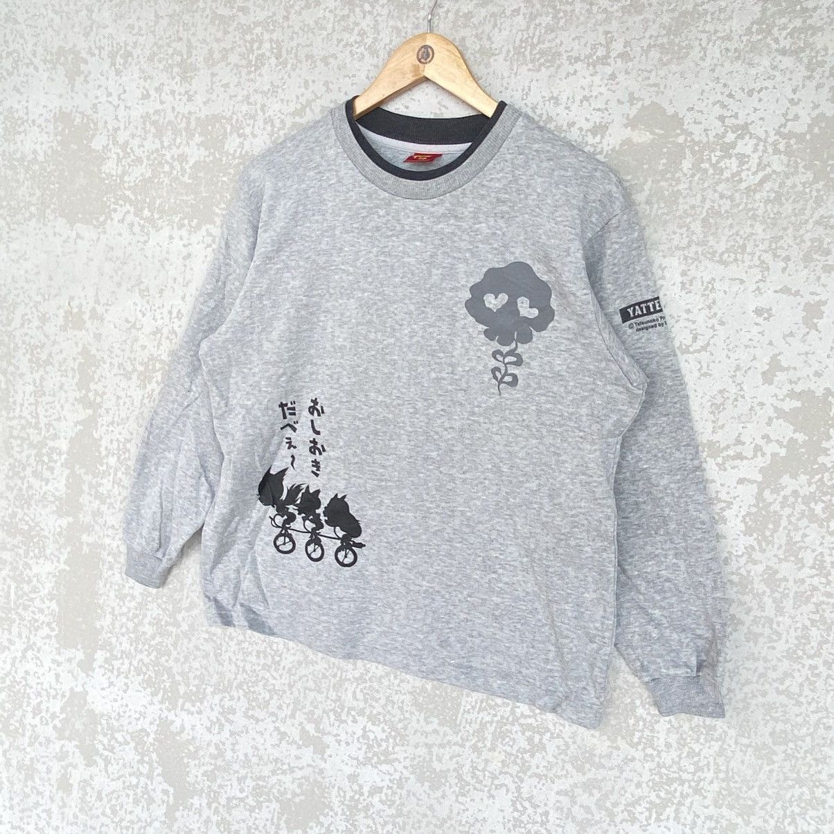 Other Vintage Yatterman By YSuzuka Yoshida Printed Light Gray Size US M / EU 48-50 / 2 - 2 Thumbnail