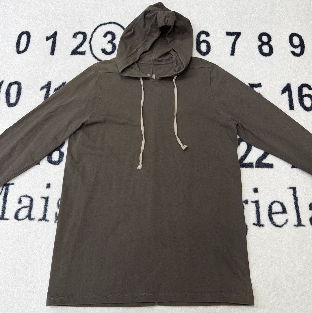 Rick Owens Rick Owens Mainline Long Drawstring Hoodie Size US M / EU 48-50 / 2 - 1 Thumbnail